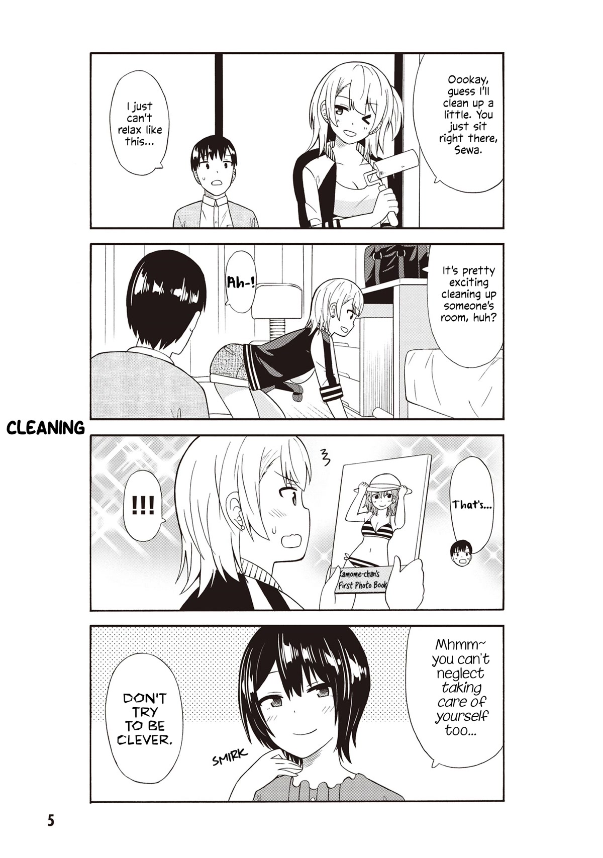 Usami-san Ha Kamawaretai! Chapter 36 page 3 - Chapter 36: Today you're not allowed to take care of us.