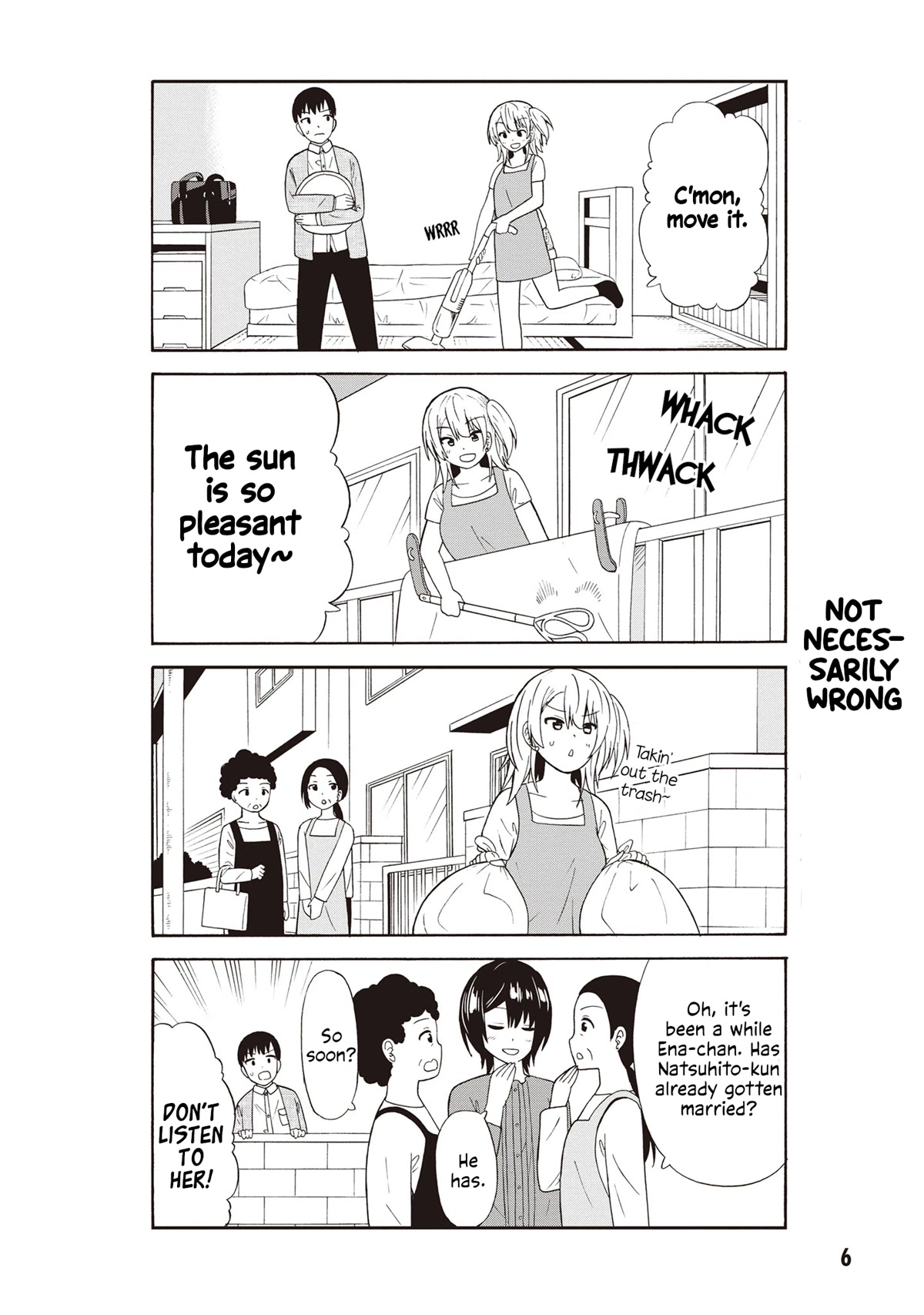 Usami-san Ha Kamawaretai! Chapter 36 page 4 - Chapter 36: Today you're not allowed to take care of us.