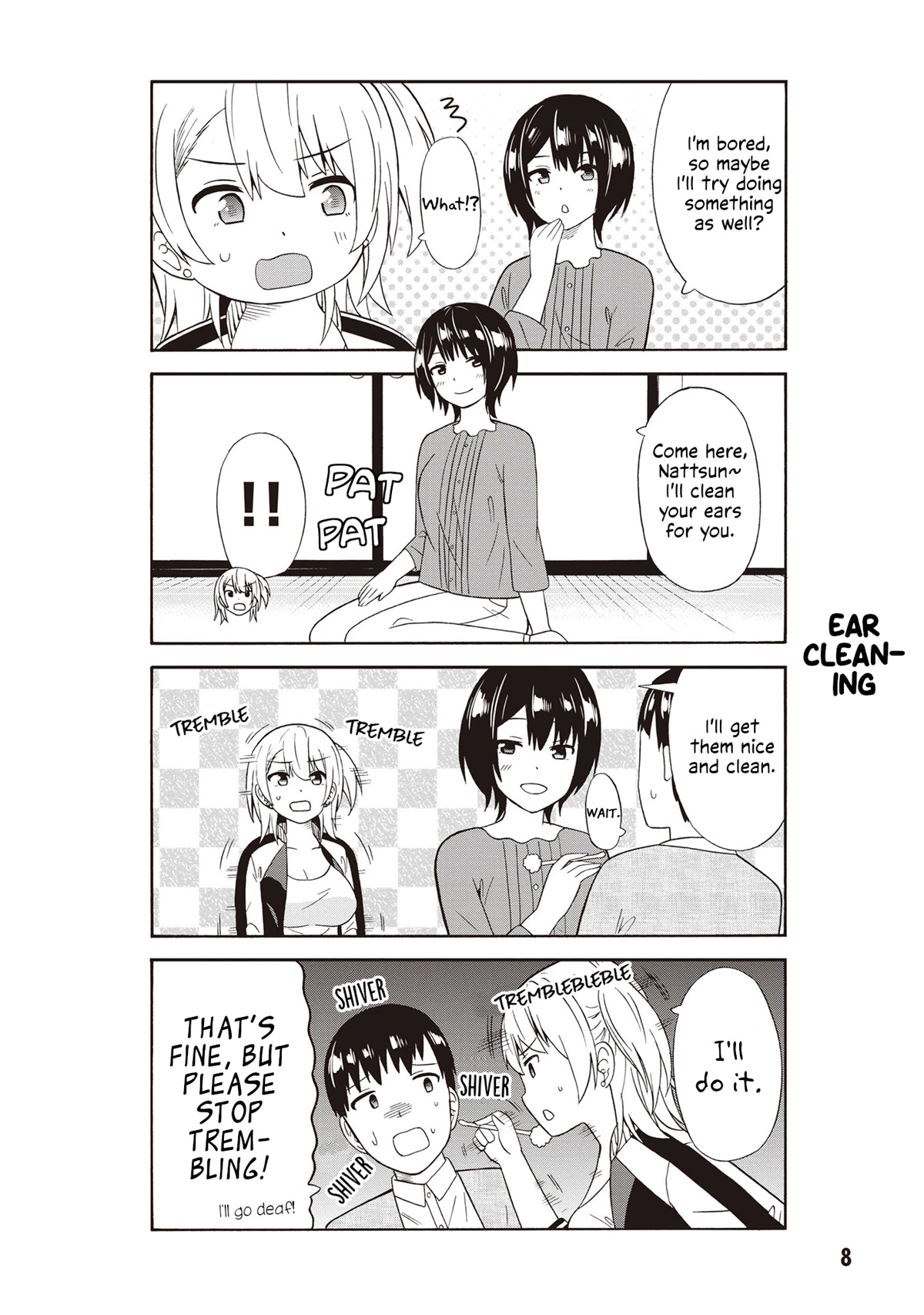 Usami-san Ha Kamawaretai! Chapter 36 page 6 - Chapter 36: Today you're not allowed to take care of us.