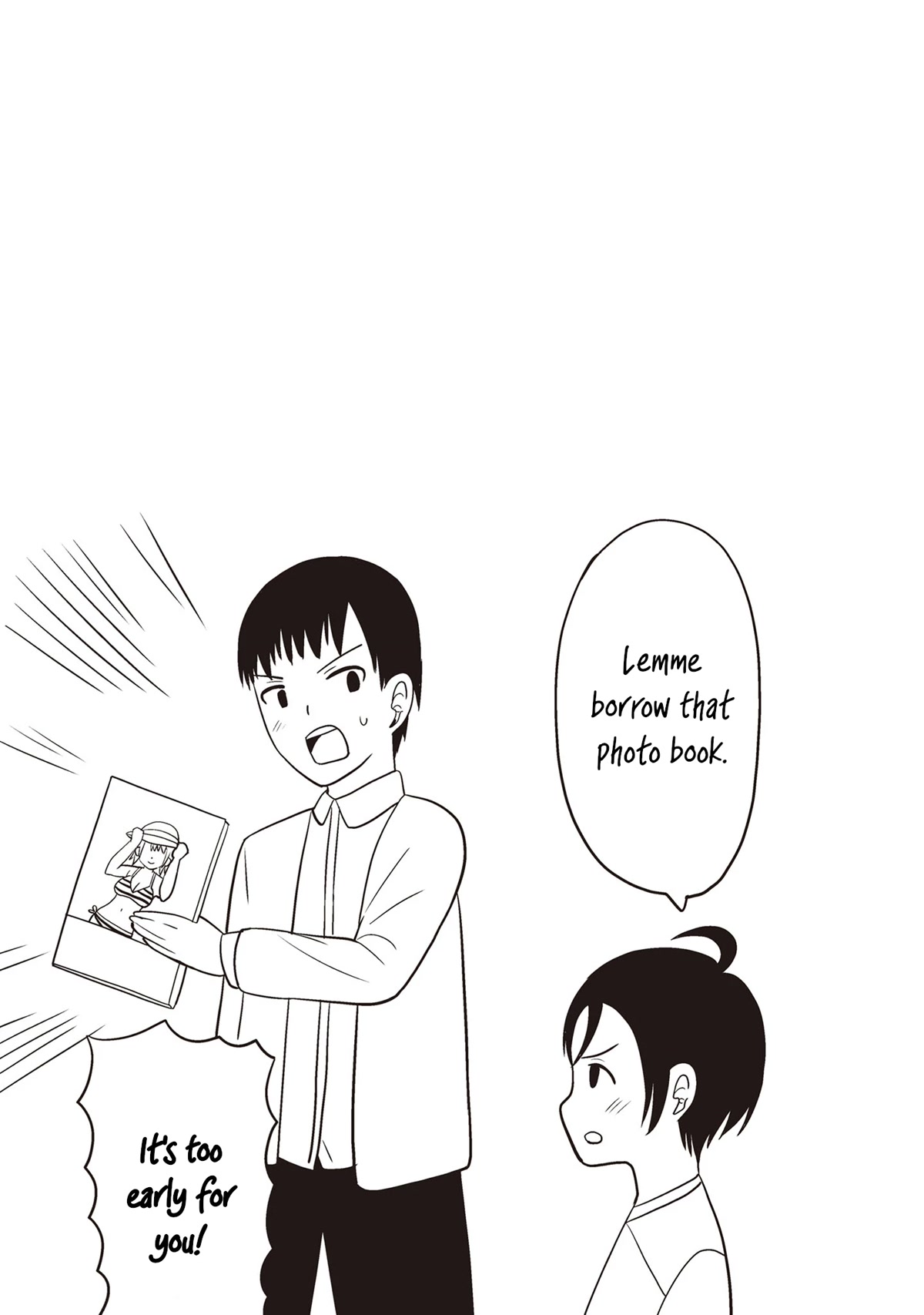 Usami-san Ha Kamawaretai! Chapter 36 page 9 - Chapter 36: Today you're not allowed to take care of us.