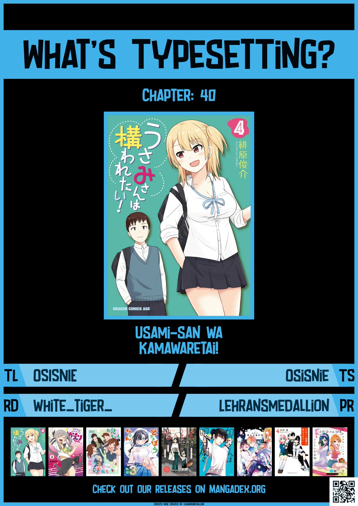 Usami-san Ha Kamawaretai! Chapter 40 page 11 - Chapter 40: Go play with them sometimes!