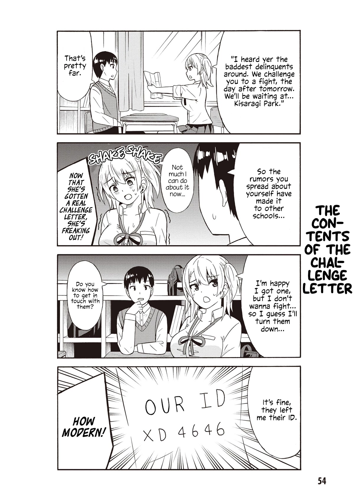 Usami-san Ha Kamawaretai! Chapter 41 page 2 - Chapter 41: I'll show you my delinquent side!