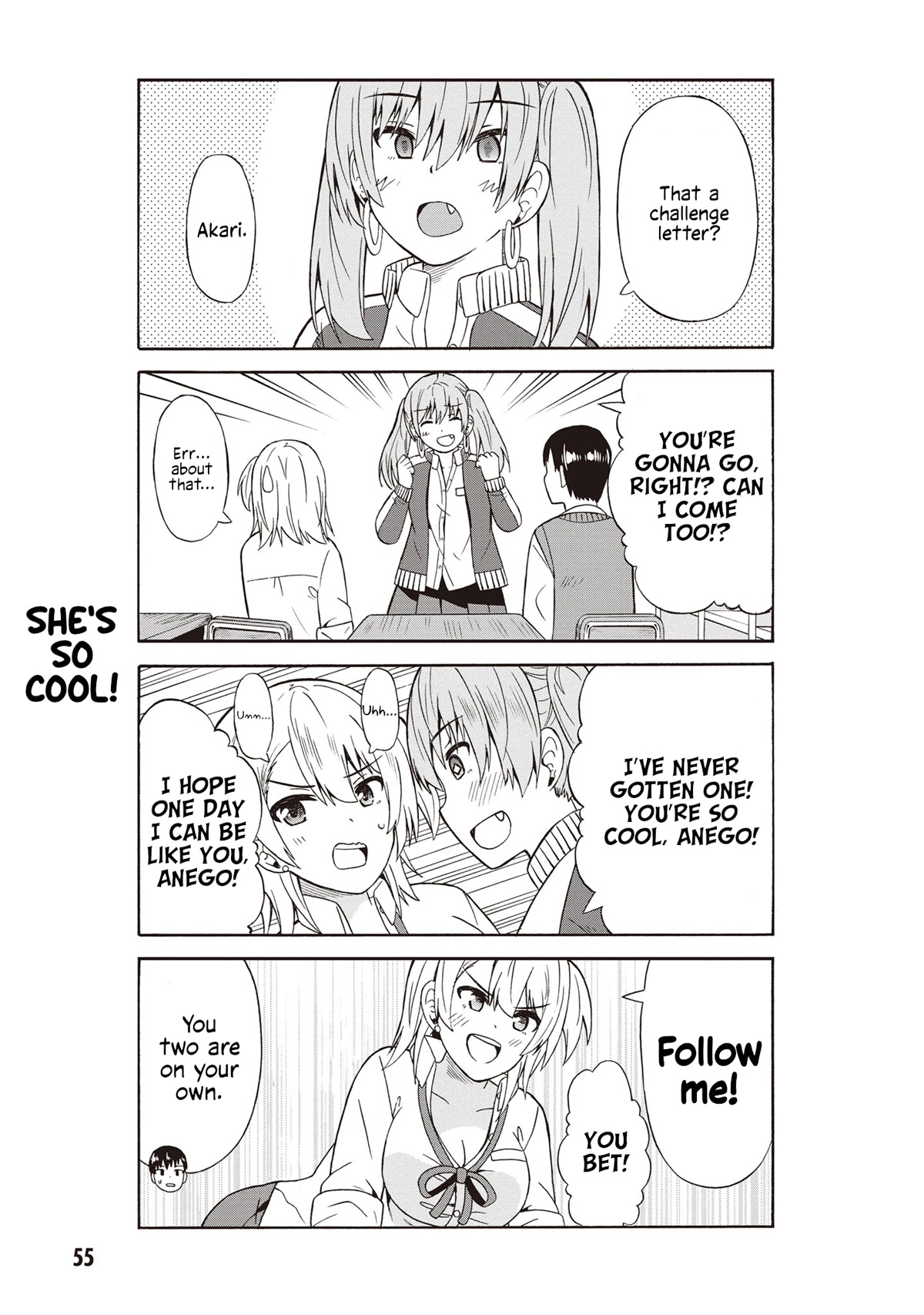 Usami-san Ha Kamawaretai! Chapter 41 page 3 - Chapter 41: I'll show you my delinquent side!
