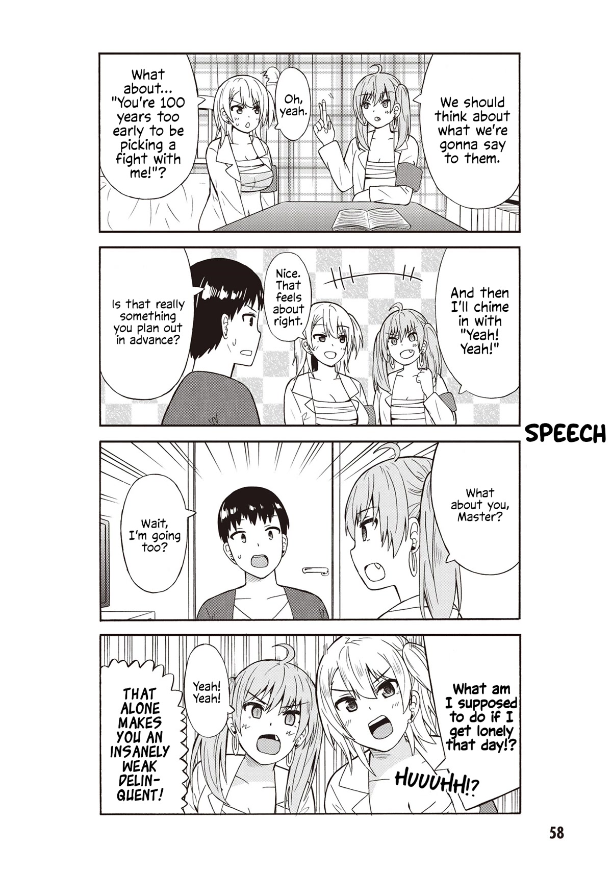 Usami-san Ha Kamawaretai! Chapter 41 page 6 - Chapter 41: I'll show you my delinquent side!