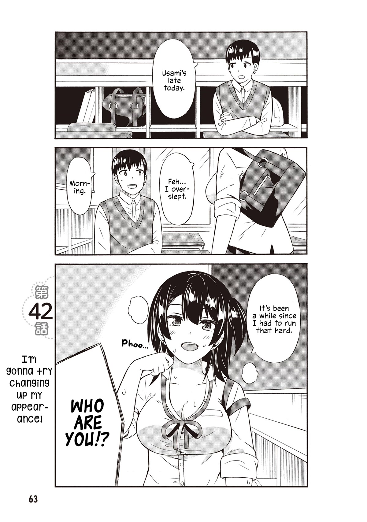 Usami-san Ha Kamawaretai! Chapter 42 page 1 - Chapter 42: I'm gonna try changing up my appearance!