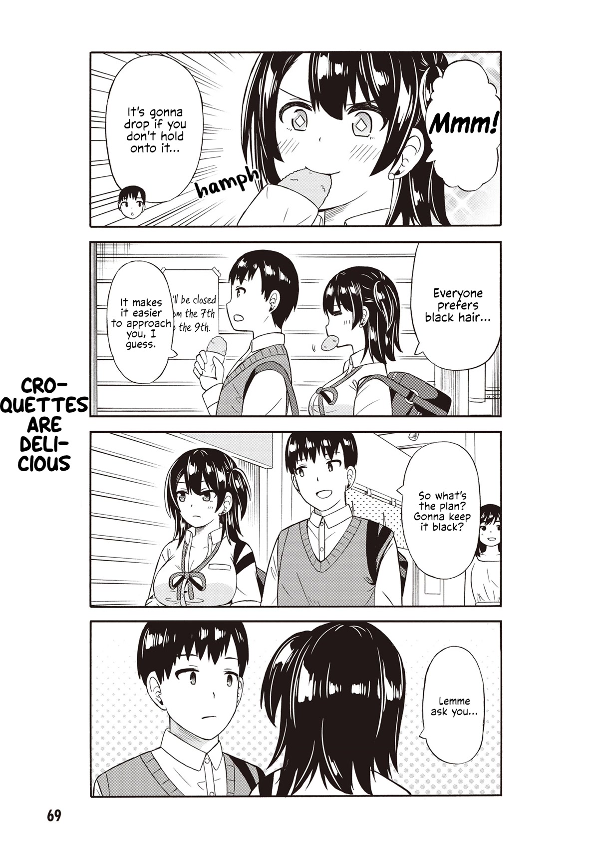 Usami-san Ha Kamawaretai! Chapter 42 page 7 - Chapter 42: I'm gonna try changing up my appearance!
