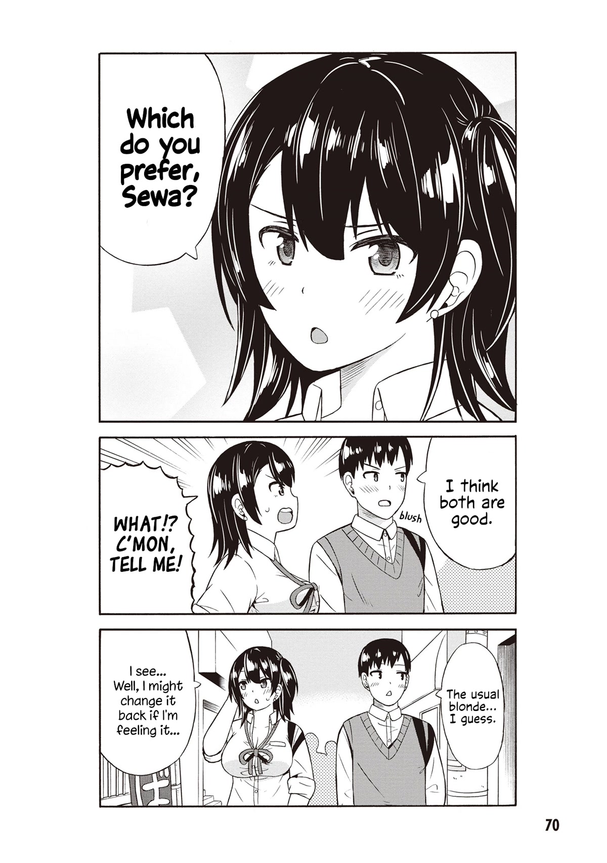 Usami-san Ha Kamawaretai! Chapter 42 page 8 - Chapter 42: I'm gonna try changing up my appearance!