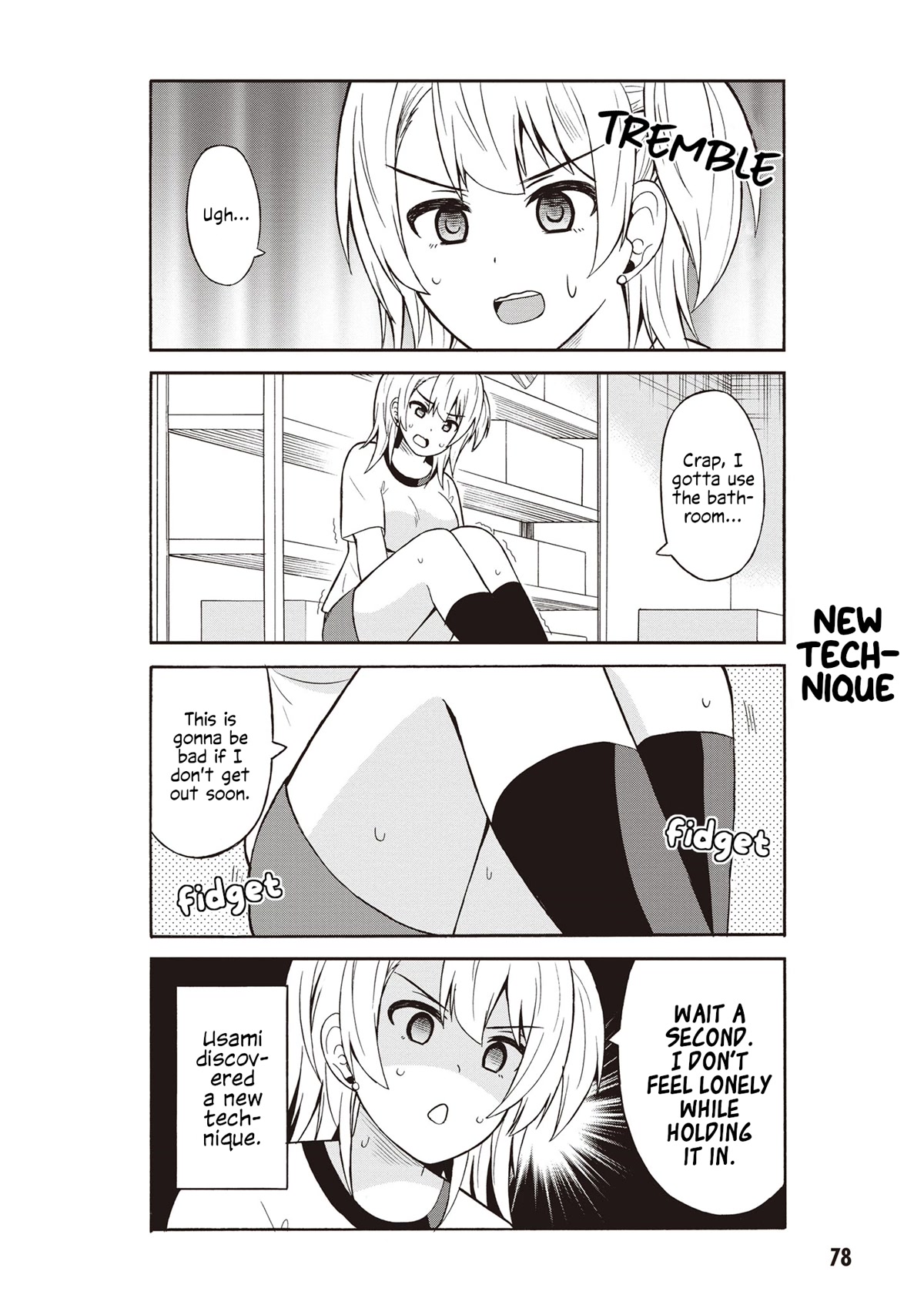 Usami-san Ha Kamawaretai! Chapter 43 page 6 - Chapter 43: I'm locked in here!