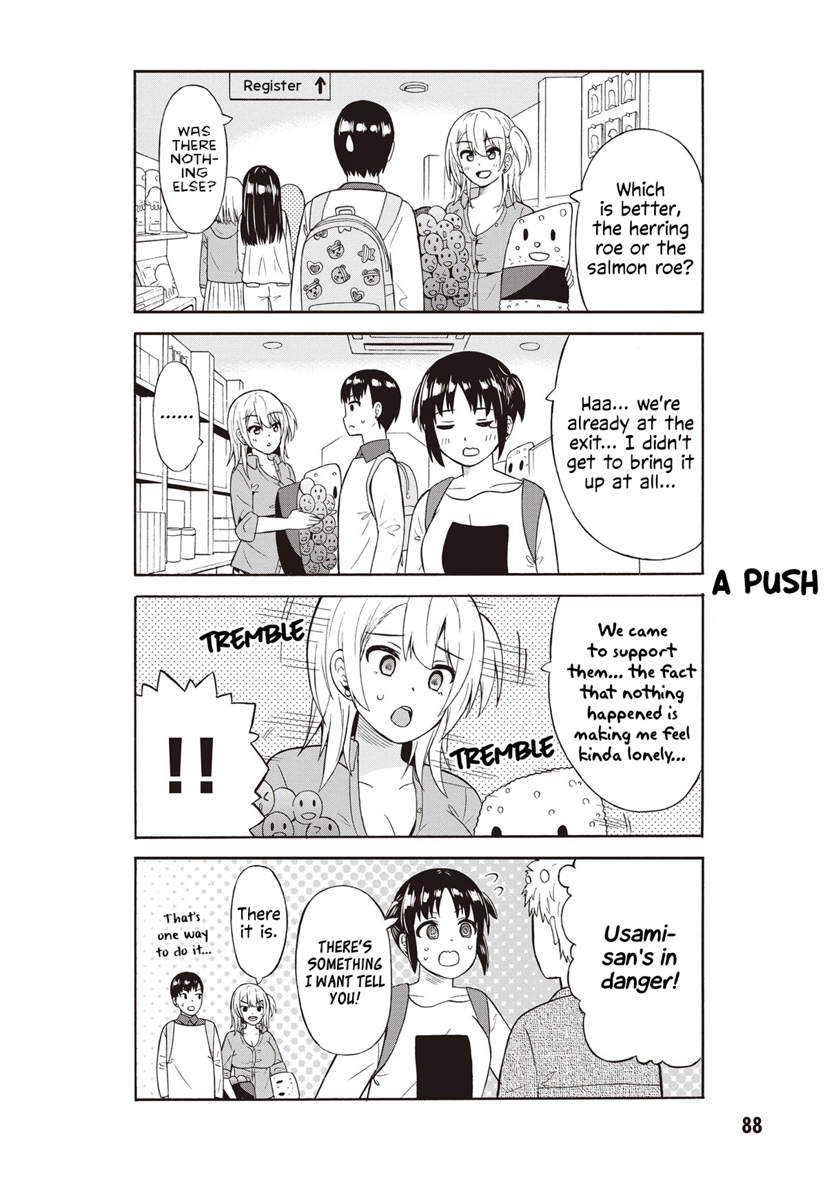 Usami-san Ha Kamawaretai! Chapter 44 page 6 - Chapter 44: Let's give some love advice!