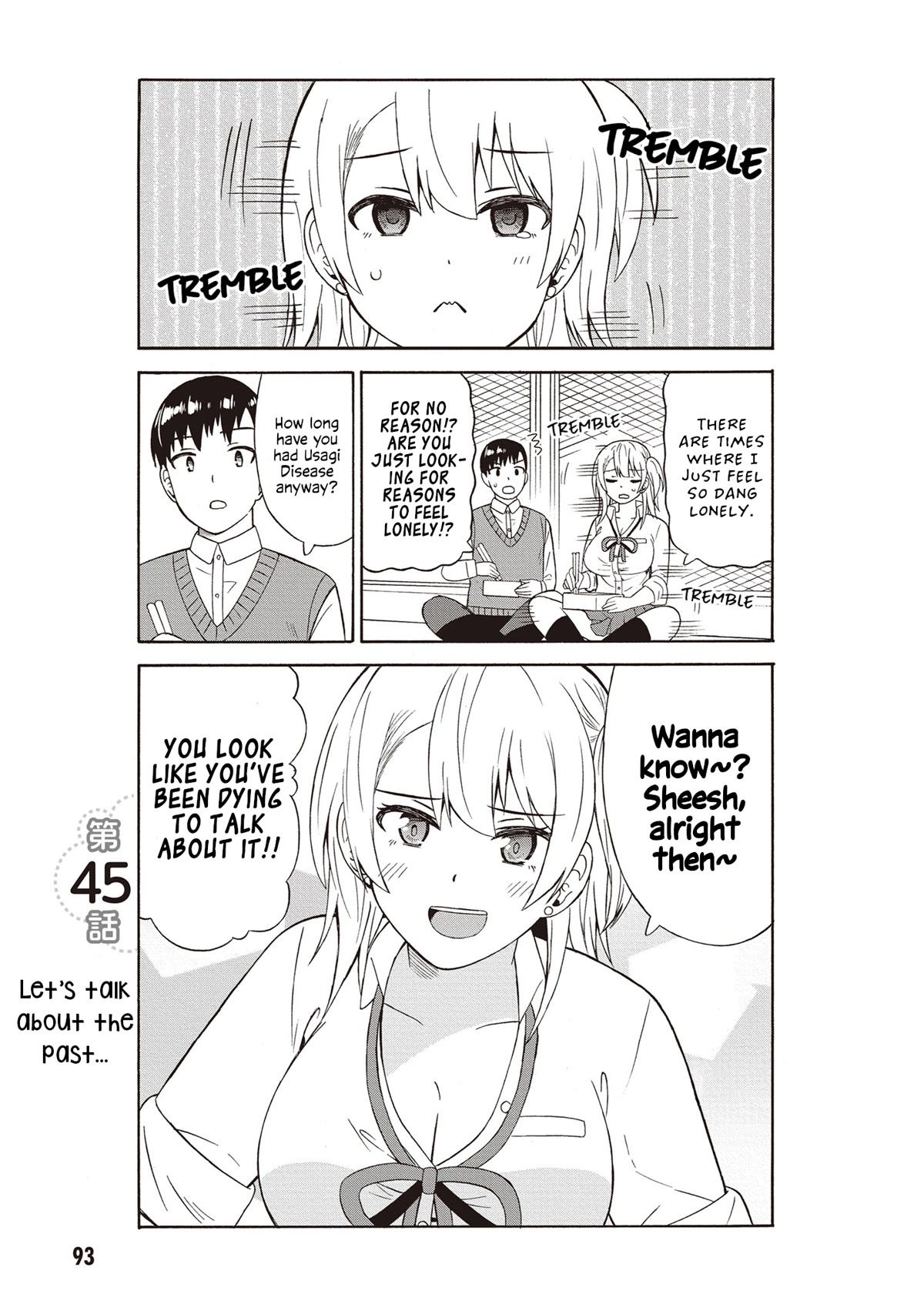 Usami-san Ha Kamawaretai! Chapter 45 page 1 - Chapter 45: Let's talk about the past...