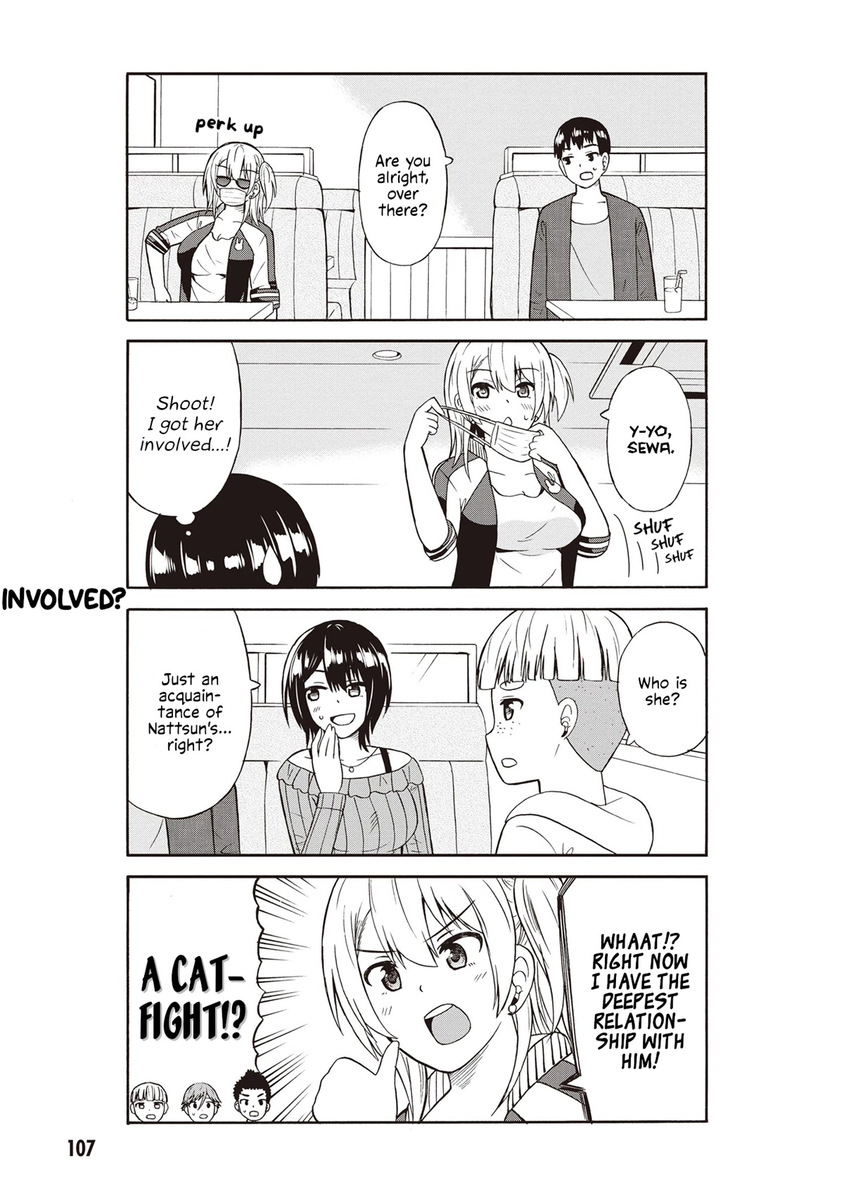 Usami-san Ha Kamawaretai! Chapter 46 page 5 - Chapter 46: You're gonna become her lover!?