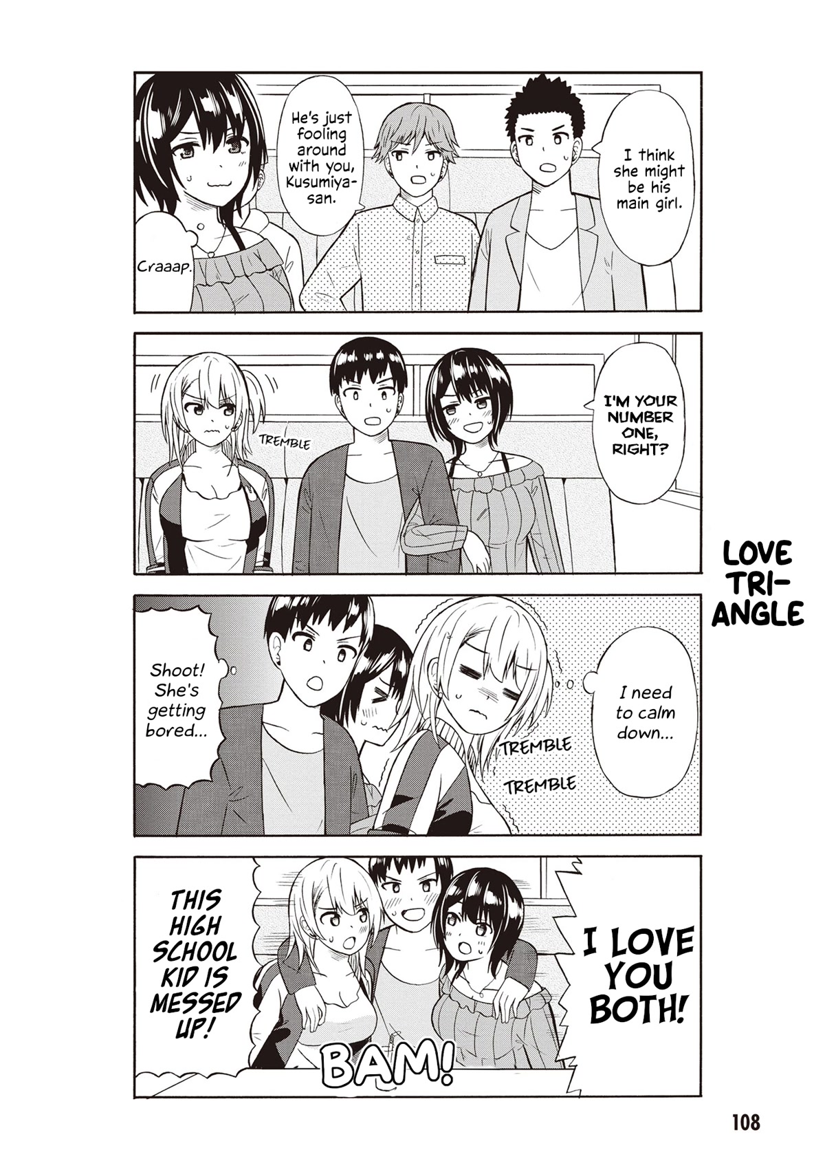 Usami-san Ha Kamawaretai! Chapter 46 page 6 - Chapter 46: You're gonna become her lover!?