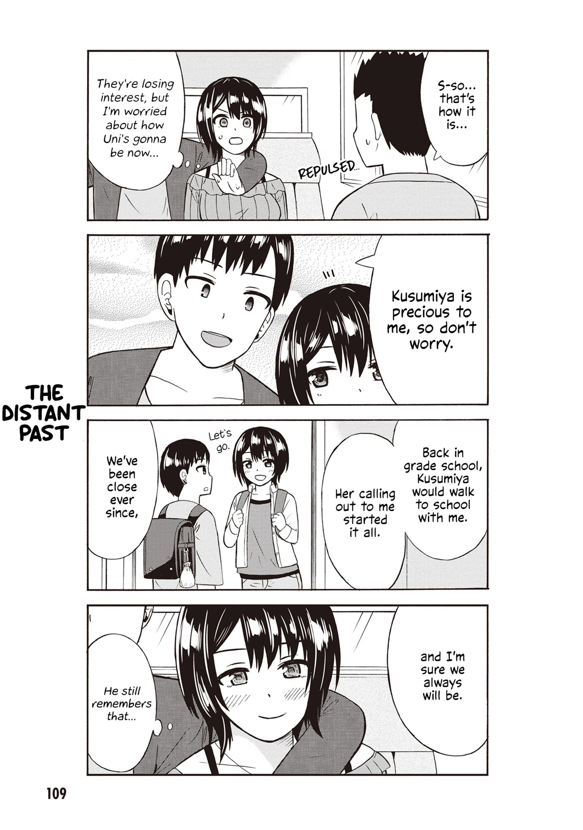 Usami-san Ha Kamawaretai! Chapter 46 page 7 - Chapter 46: You're gonna become her lover!?