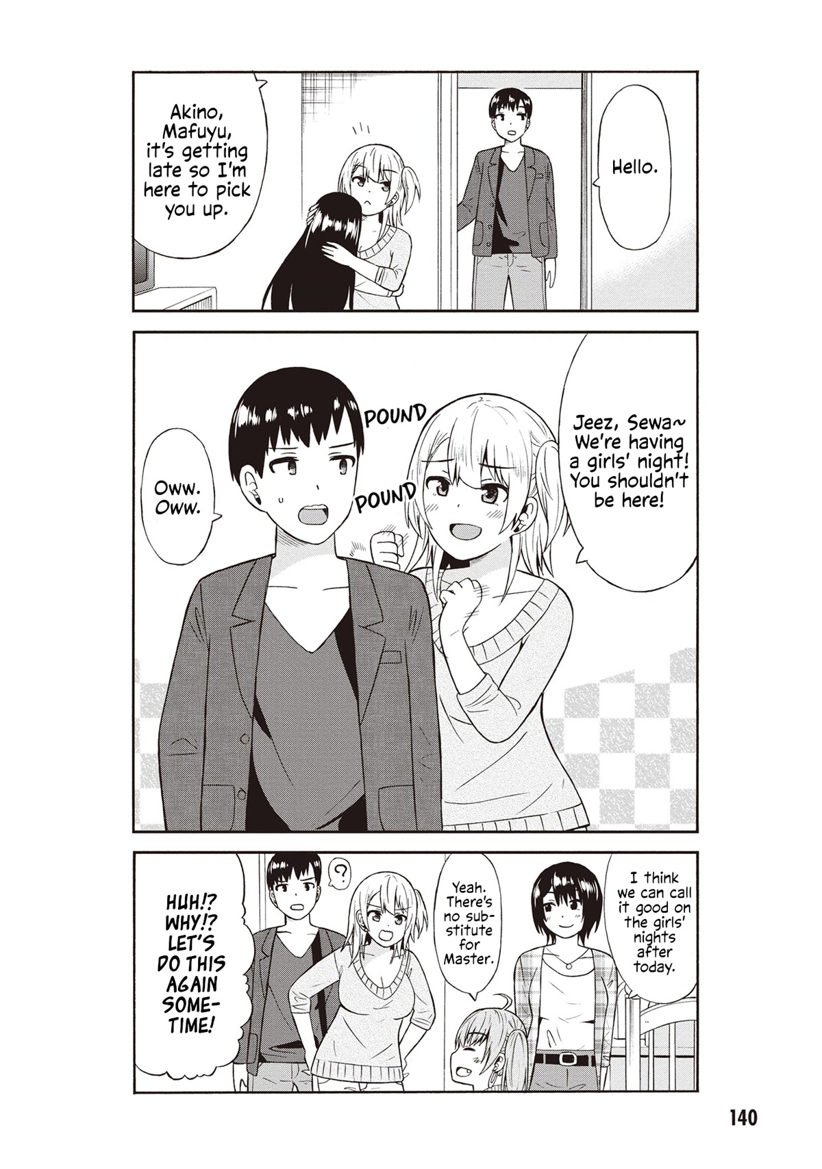 Usami-san Ha Kamawaretai! Chapter 49 page 8 - Chapter 49: I wanna have a girls' night!