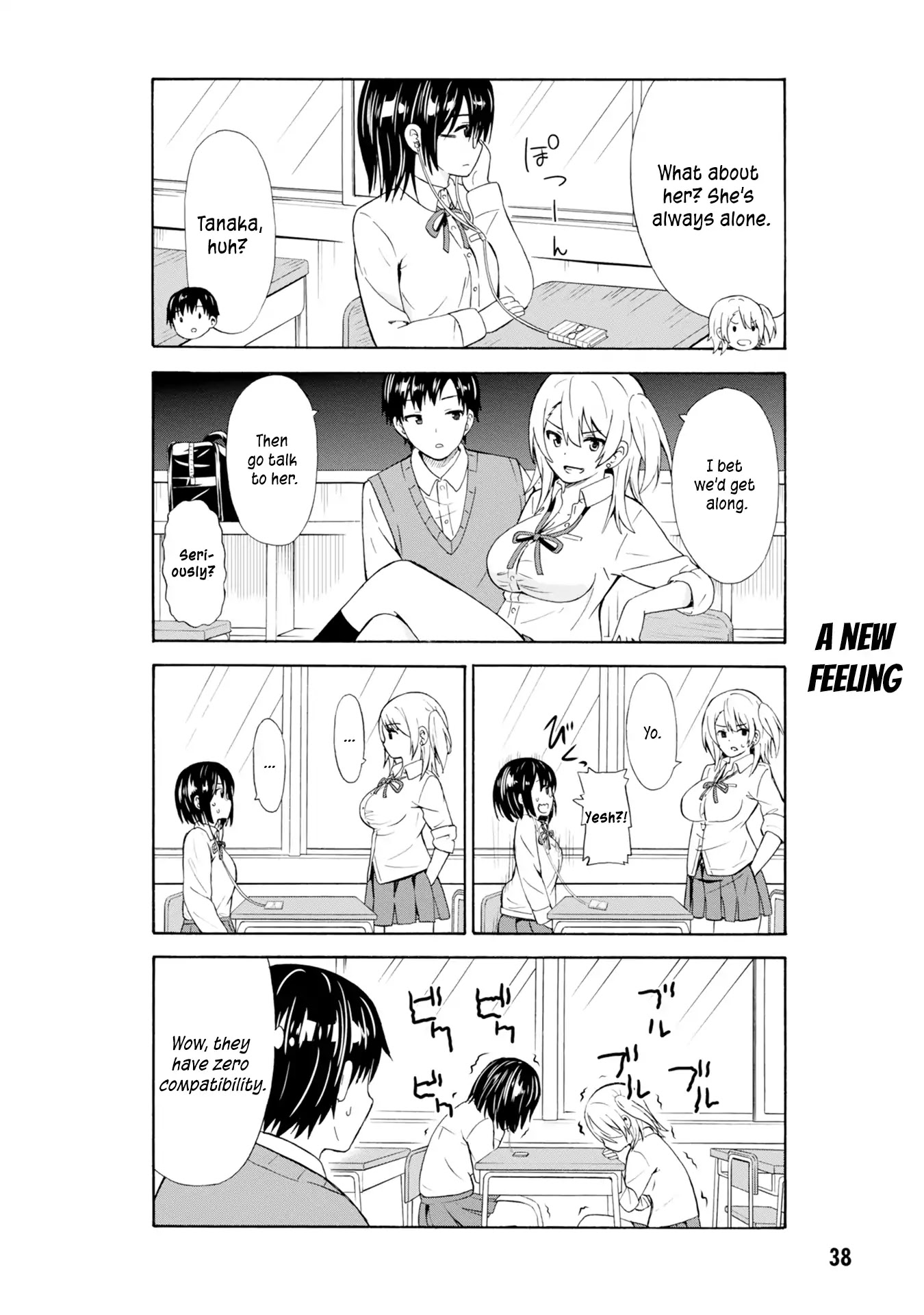Usami-san Ha Kamawaretai! Chapter 5 page 3 - Chapter 5: Make friends!
