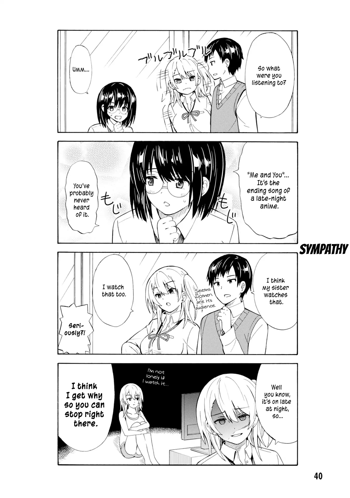 Usami-san Ha Kamawaretai! Chapter 5 page 5 - Chapter 5: Make friends!