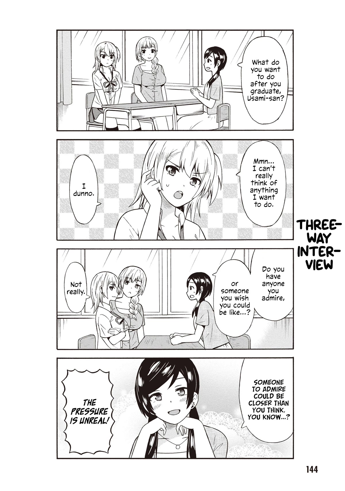 Usami-san Ha Kamawaretai! Chapter 50 page 2 - Chapter 50: Career Counselling Blues...