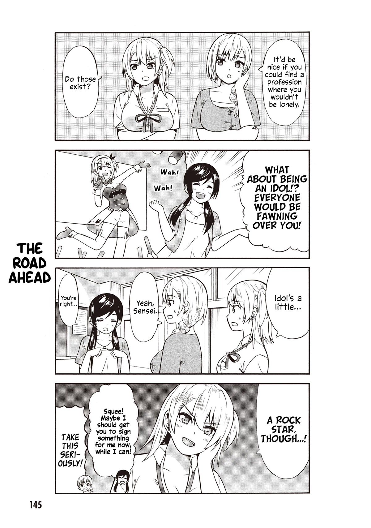 Usami-san Ha Kamawaretai! Chapter 50 page 3 - Chapter 50: Career Counselling Blues...