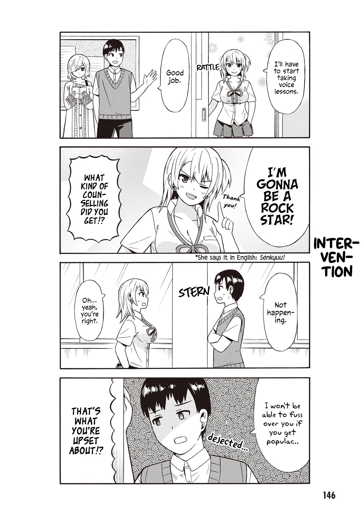 Usami-san Ha Kamawaretai! Chapter 50 page 4 - Chapter 50: Career Counselling Blues...