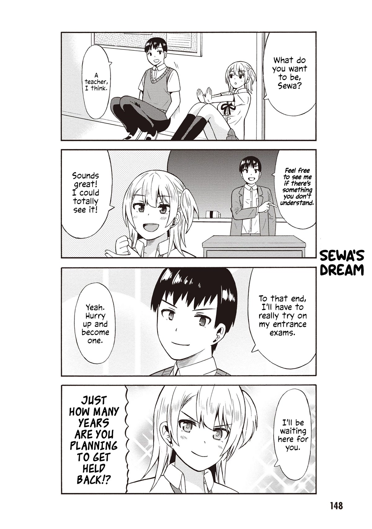 Usami-san Ha Kamawaretai! Chapter 50 page 6 - Chapter 50: Career Counselling Blues...