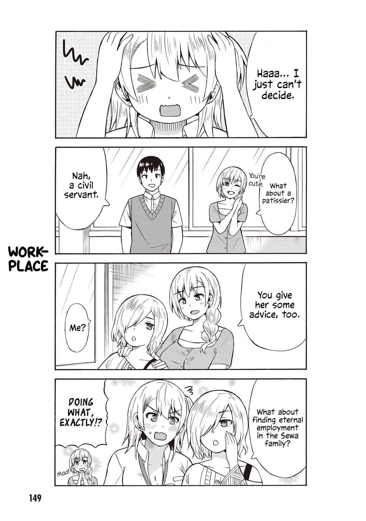 Usami-san Ha Kamawaretai! Chapter 50 page 7 - Chapter 50: Career Counselling Blues...