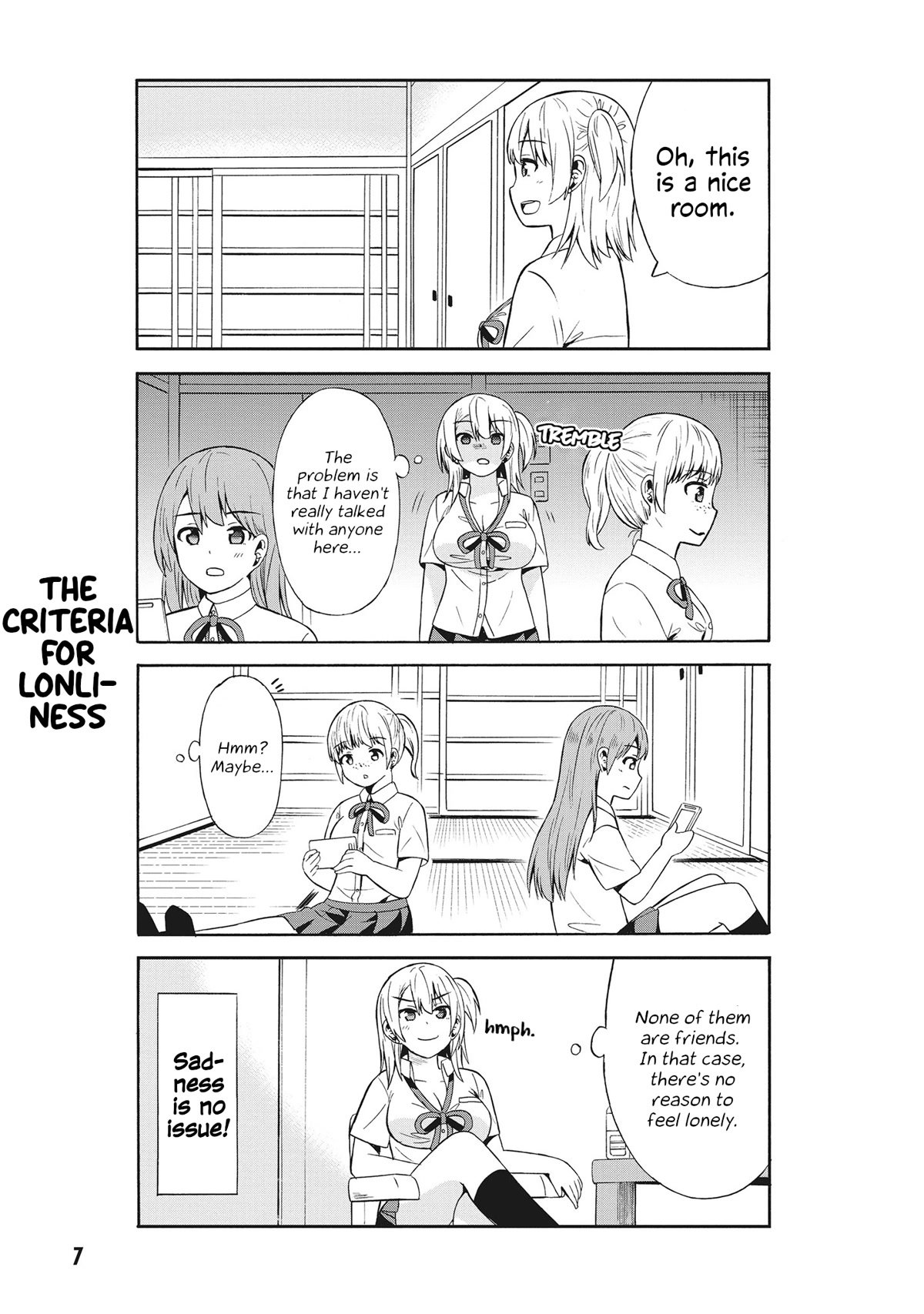 Usami-san Ha Kamawaretai! Chapter 51 page 5 - Chapter 51: Let's fully enjoy our school trip! (Part 1)