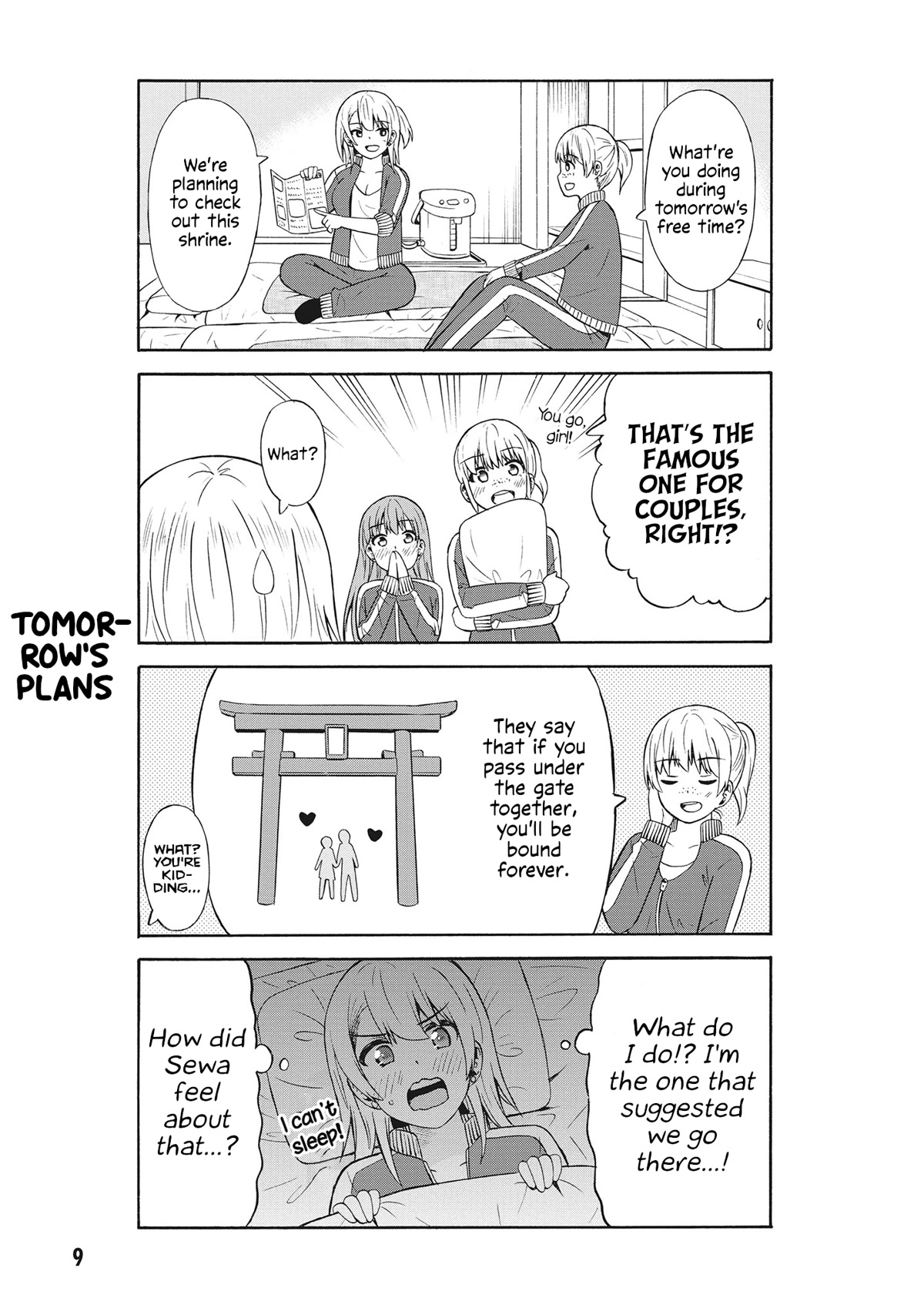 Usami-san Ha Kamawaretai! Chapter 51 page 7 - Chapter 51: Let's fully enjoy our school trip! (Part 1)