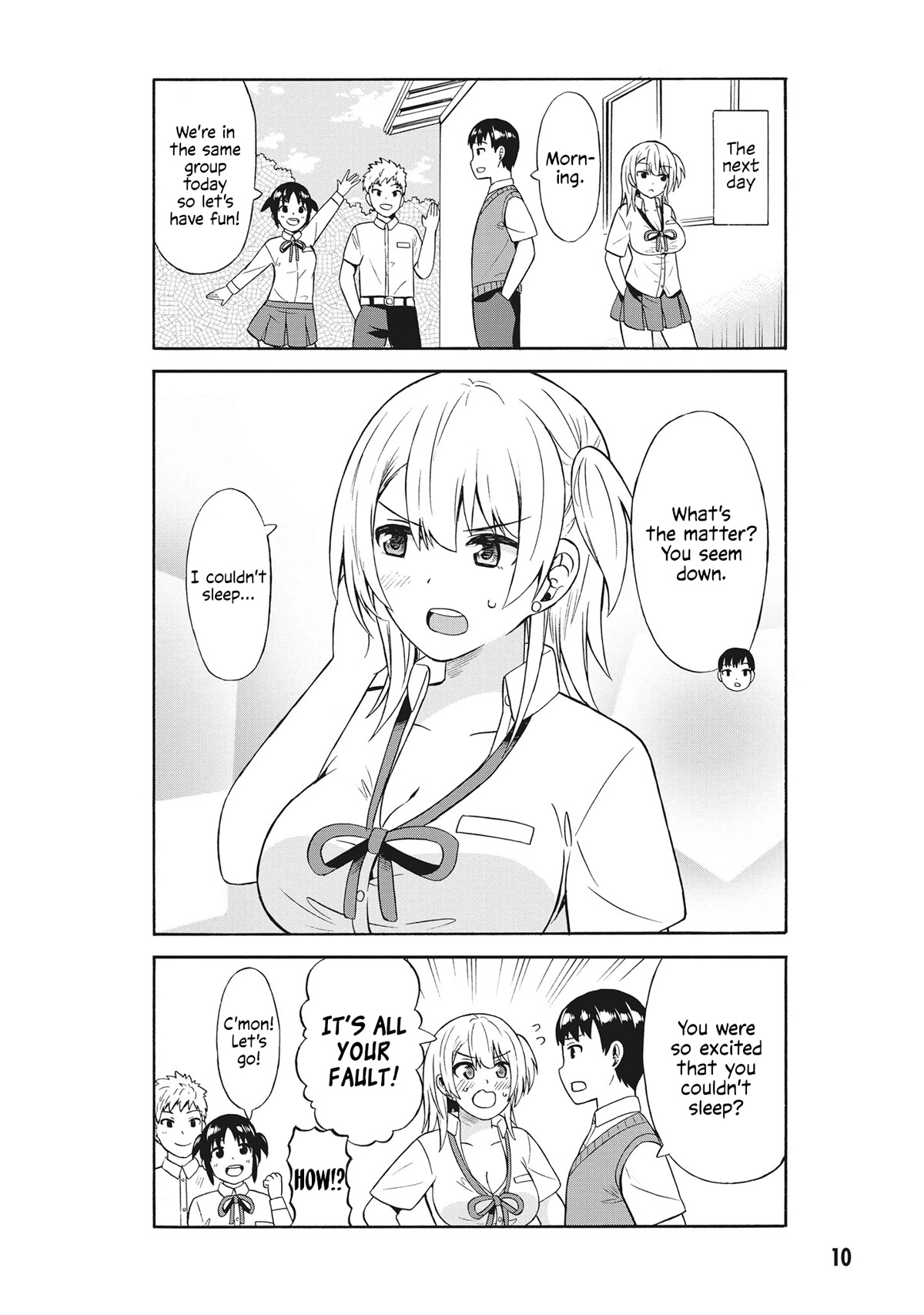Usami-san Ha Kamawaretai! Chapter 51 page 8 - Chapter 51: Let's fully enjoy our school trip! (Part 1)