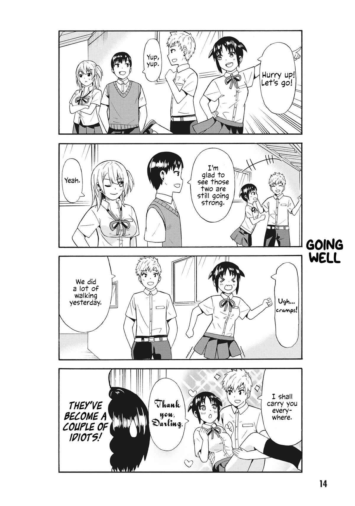 Usami-san Ha Kamawaretai! Chapter 52 page 2 - Chapter 52: Let's fully enjoy our school trip! (Part 2)