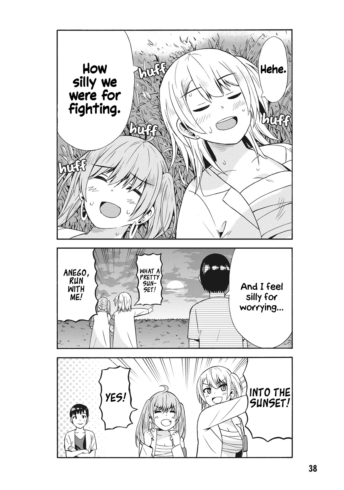 Usami-san Ha Kamawaretai! Chapter 54 page 8 - Chapter 54: Fights between delinquents are scary!