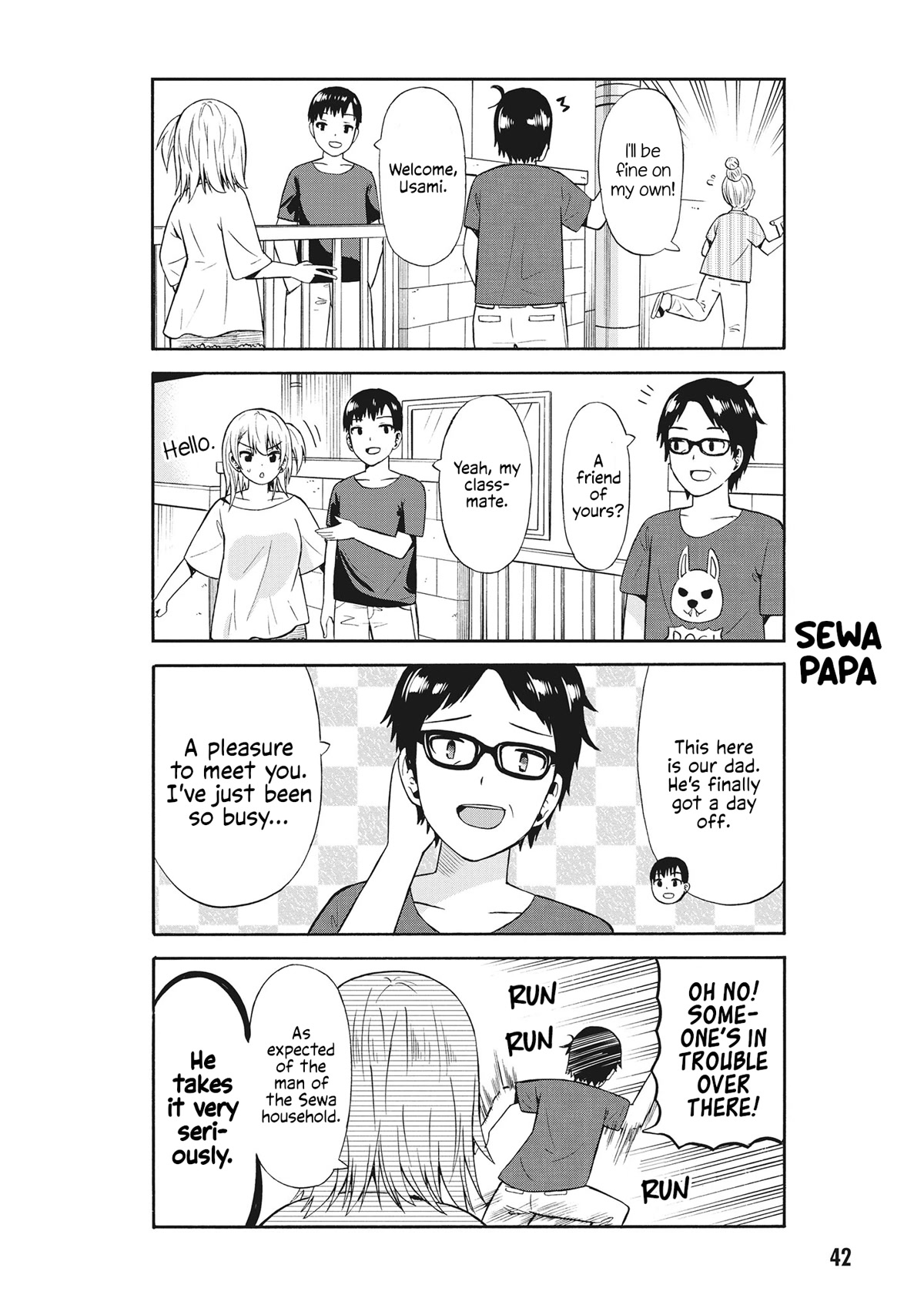 Usami-san Ha Kamawaretai! Chapter 55 page 2 - Chapter 55: The most caring person in the world showed up!