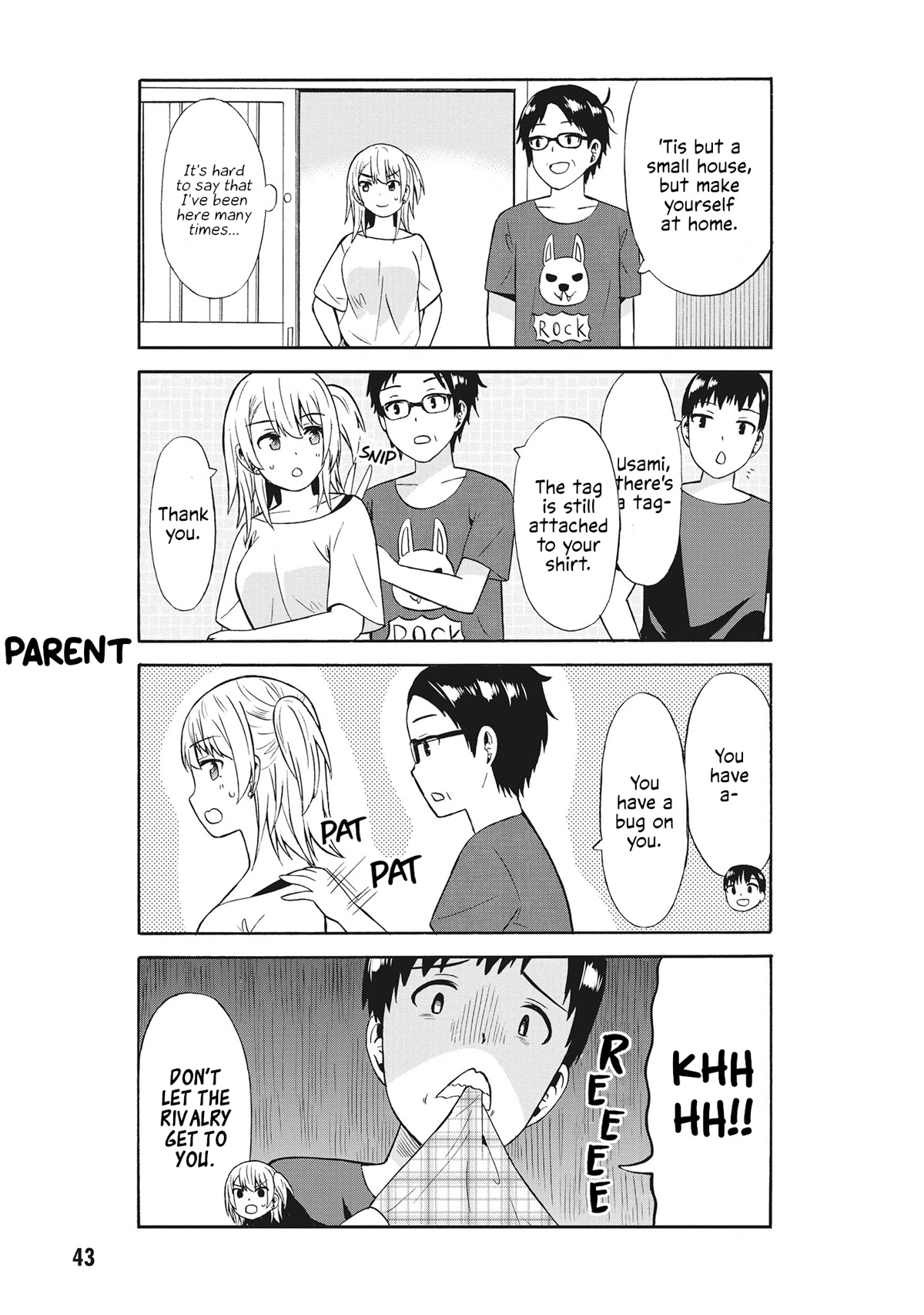 Usami-san Ha Kamawaretai! Chapter 55 page 3 - Chapter 55: The most caring person in the world showed up!