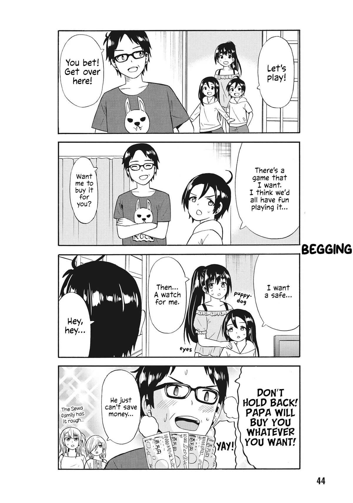 Usami-san Ha Kamawaretai! Chapter 55 page 4 - Chapter 55: The most caring person in the world showed up!