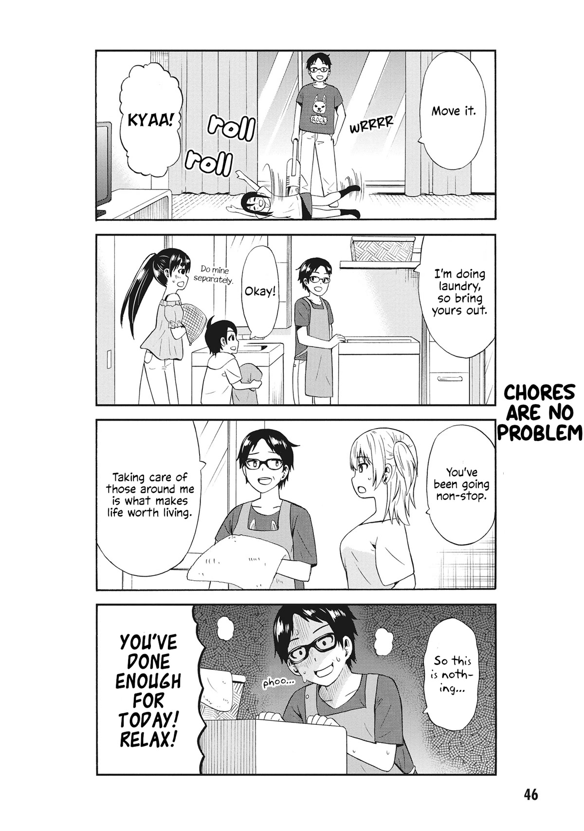 Usami-san Ha Kamawaretai! Chapter 55 page 6 - Chapter 55: The most caring person in the world showed up!