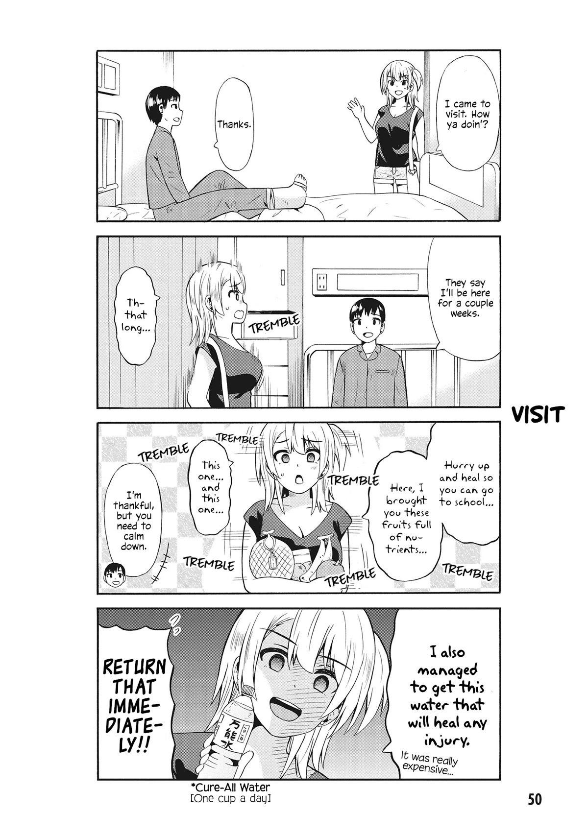 Usami-san Ha Kamawaretai! Chapter 56 page 2 - Chapter 56: I'm gonna visit him!