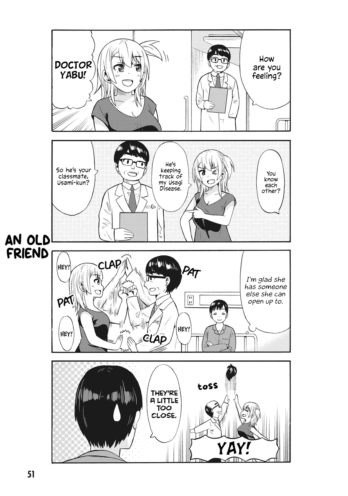 Usami-san Ha Kamawaretai! Chapter 56 page 3 - Chapter 56: I'm gonna visit him!