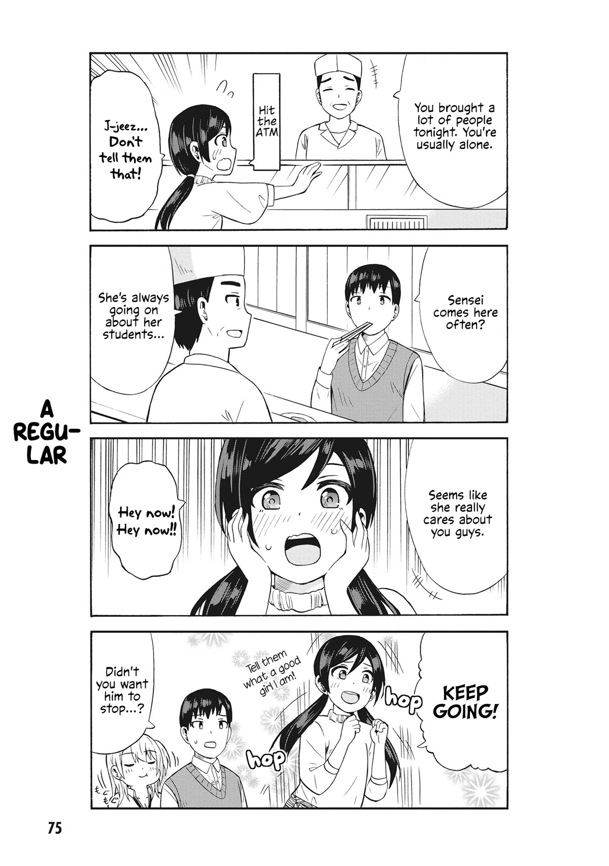 Usami-san Ha Kamawaretai! Chapter 58 page 7 - Chapter 58: I'm gonna study hard for entrance exams!