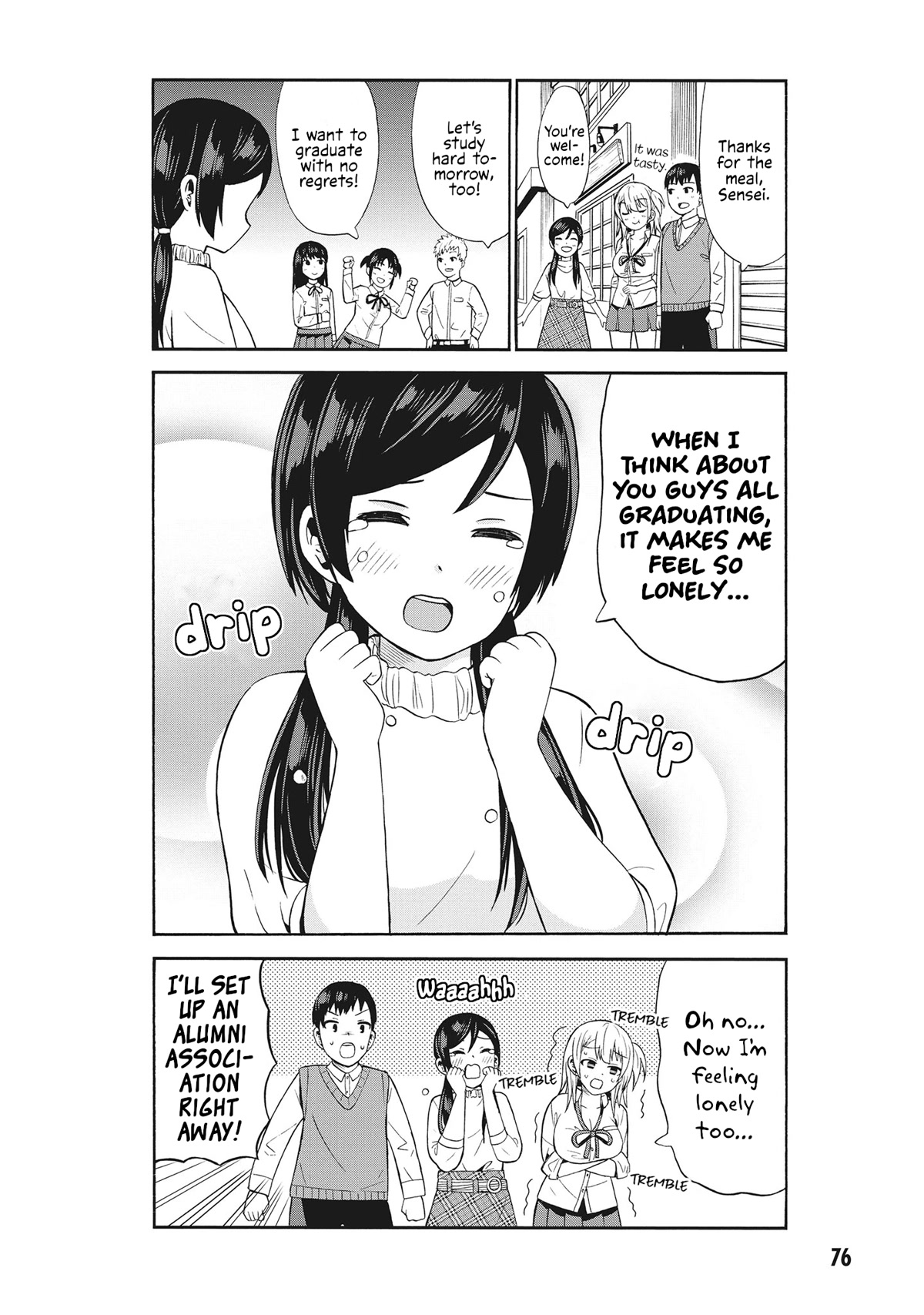 Usami-san Ha Kamawaretai! Chapter 58 page 8 - Chapter 58: I'm gonna study hard for entrance exams!