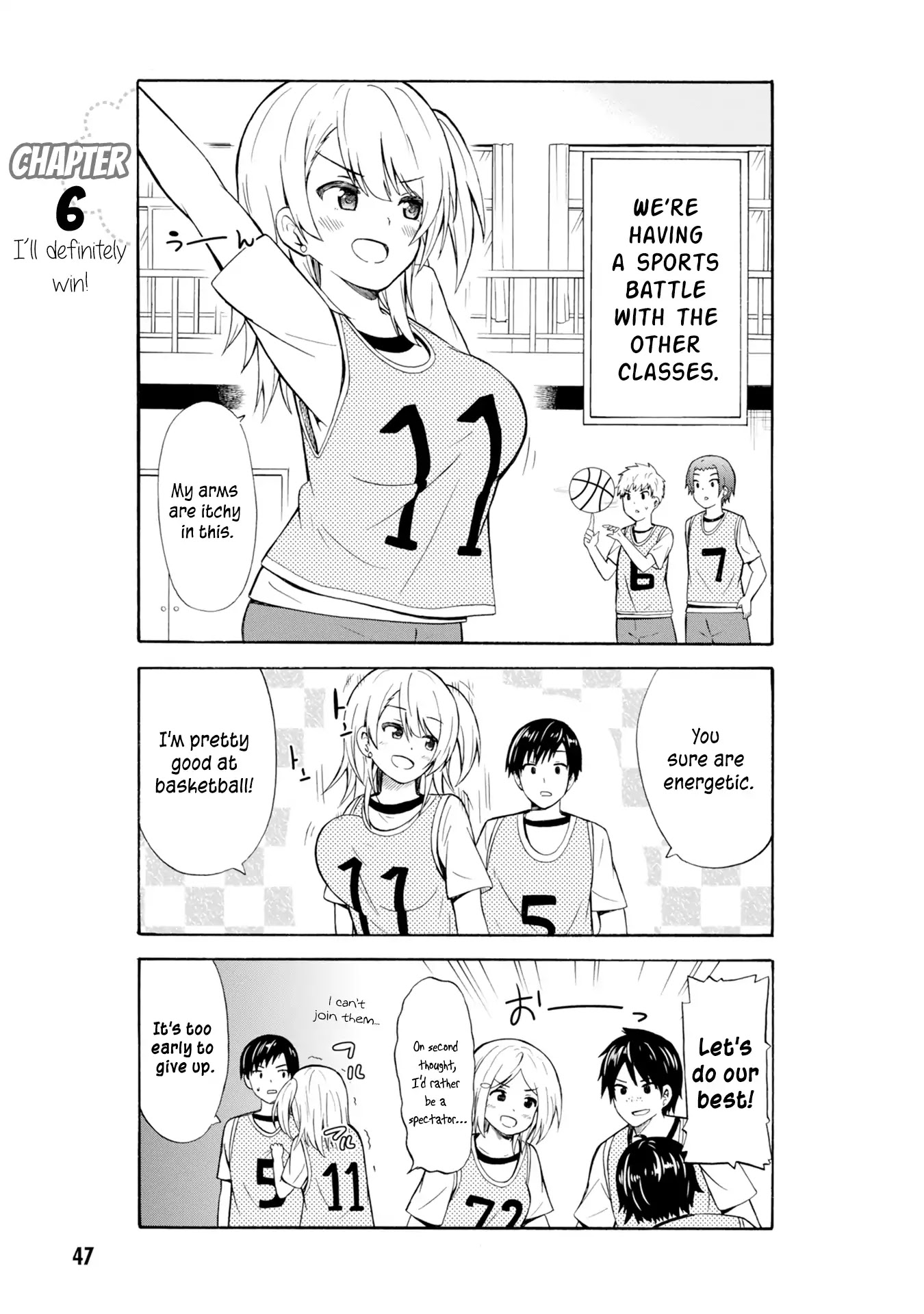 Usami-san Ha Kamawaretai! Chapter 6 page 2 - Chapter 6: I'll definitely win!
