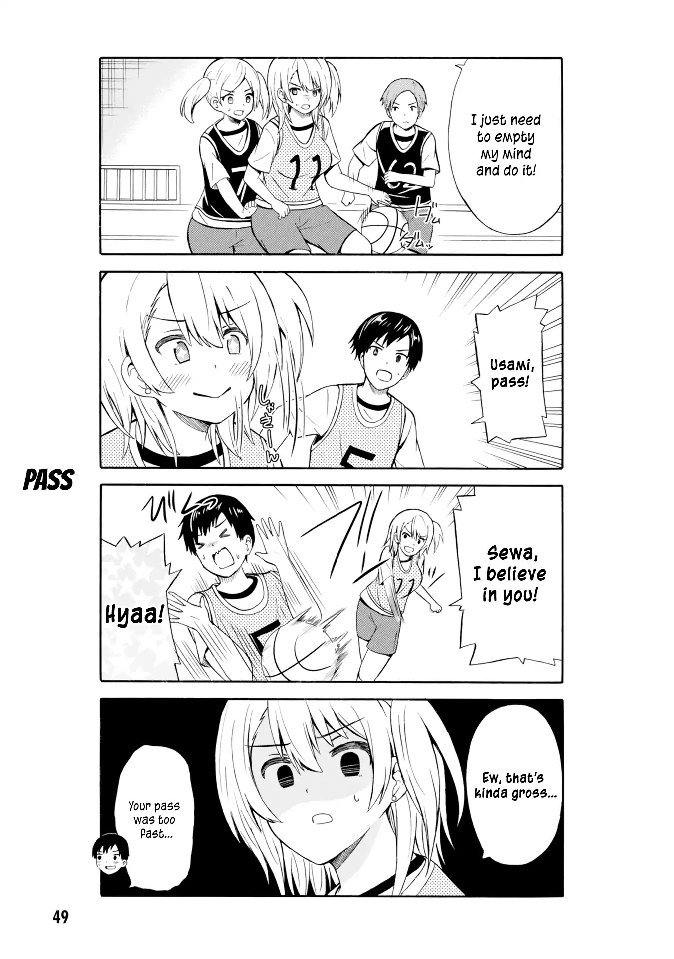 Usami-san Ha Kamawaretai! Chapter 6 page 4 - Chapter 6: I'll definitely win!
