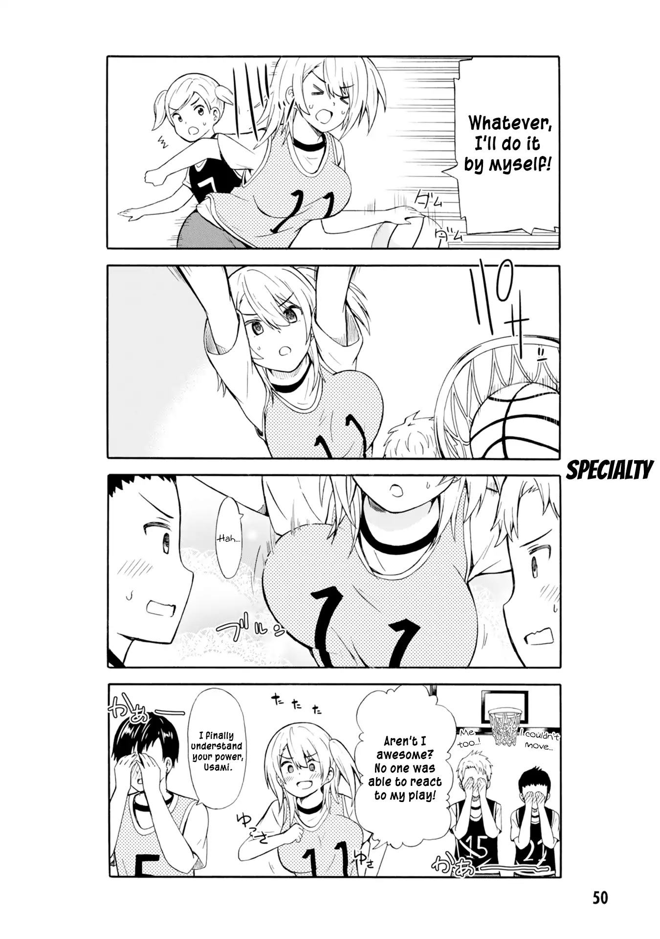 Usami-san Ha Kamawaretai! Chapter 6 page 5 - Chapter 6: I'll definitely win!