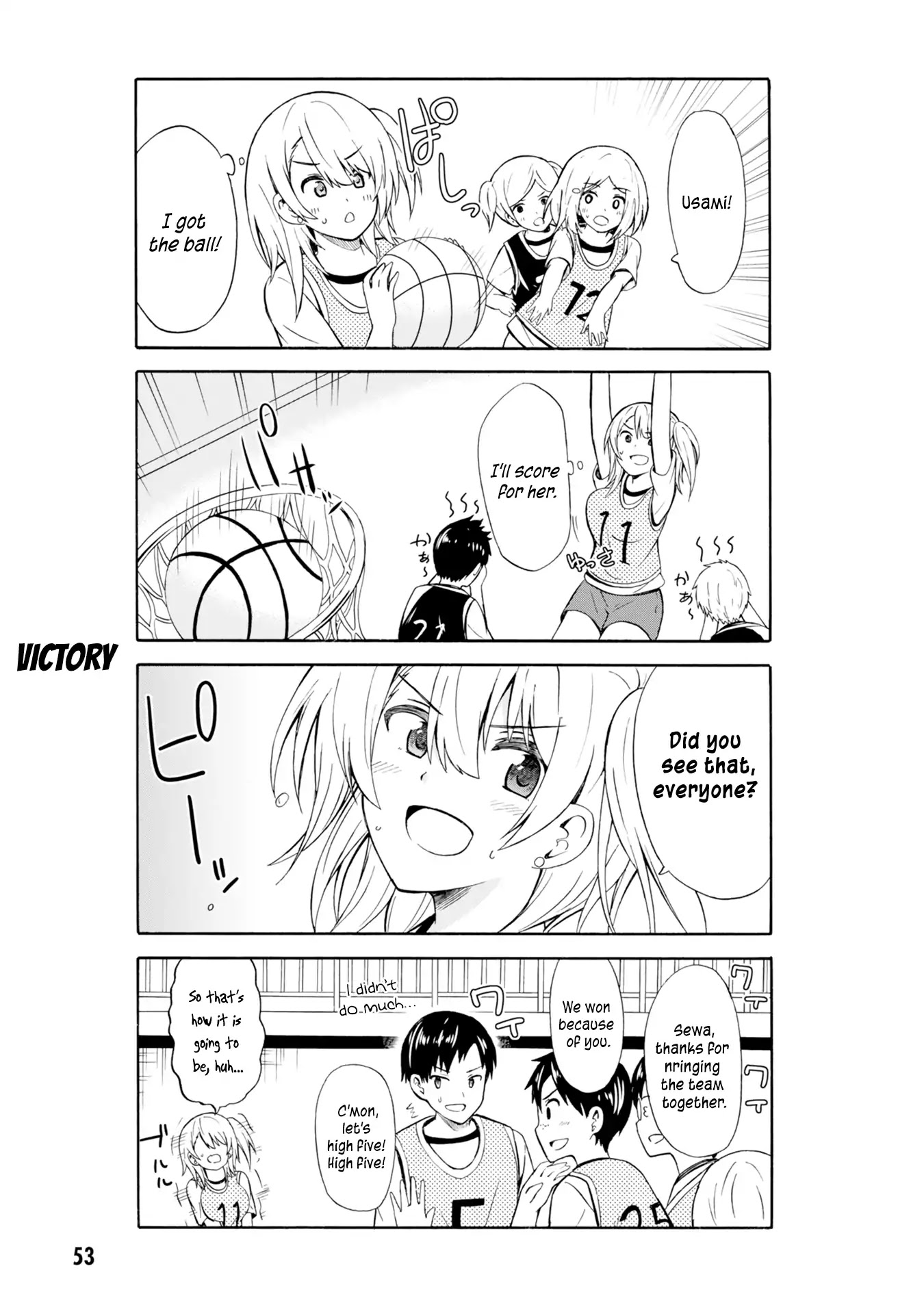 Usami-san Ha Kamawaretai! Chapter 6 page 8 - Chapter 6: I'll definitely win!