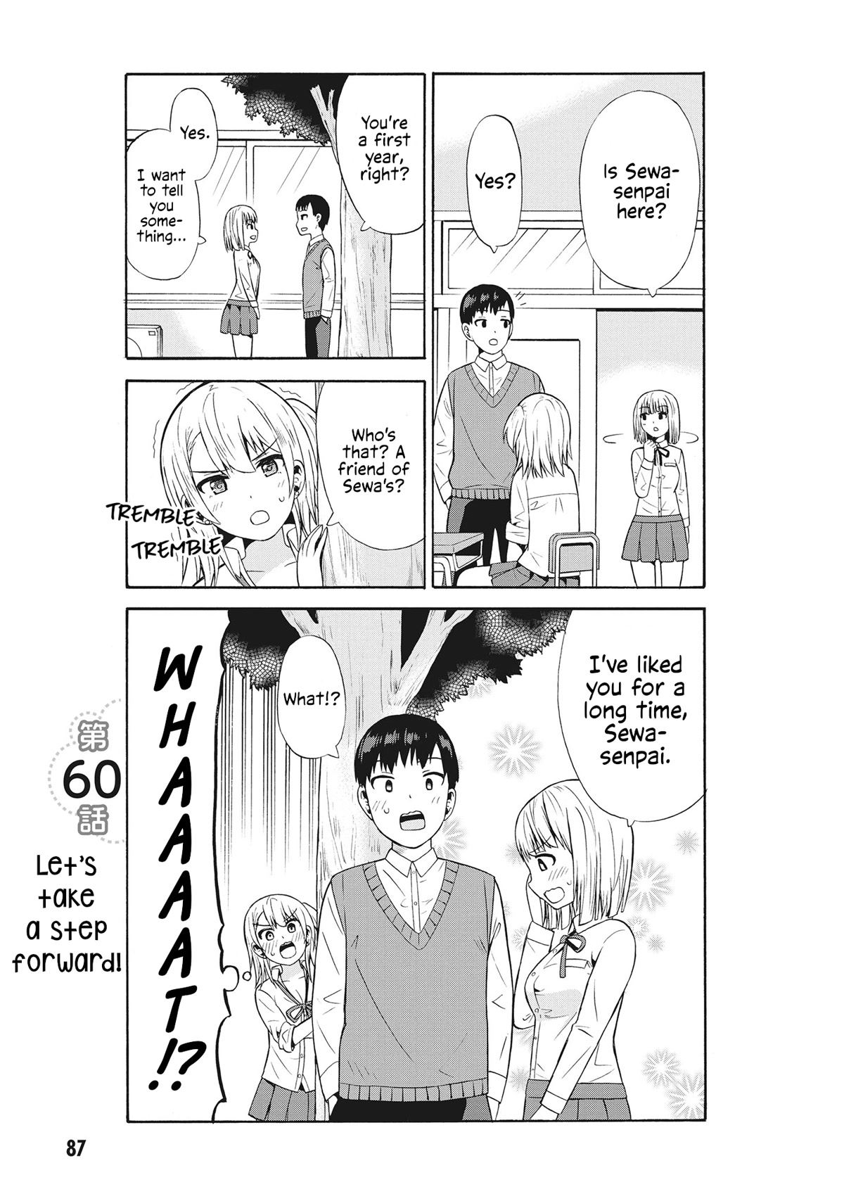 Usami-san Ha Kamawaretai! Chapter 60 page 1 - Chapter 60: Let's take a step forward!