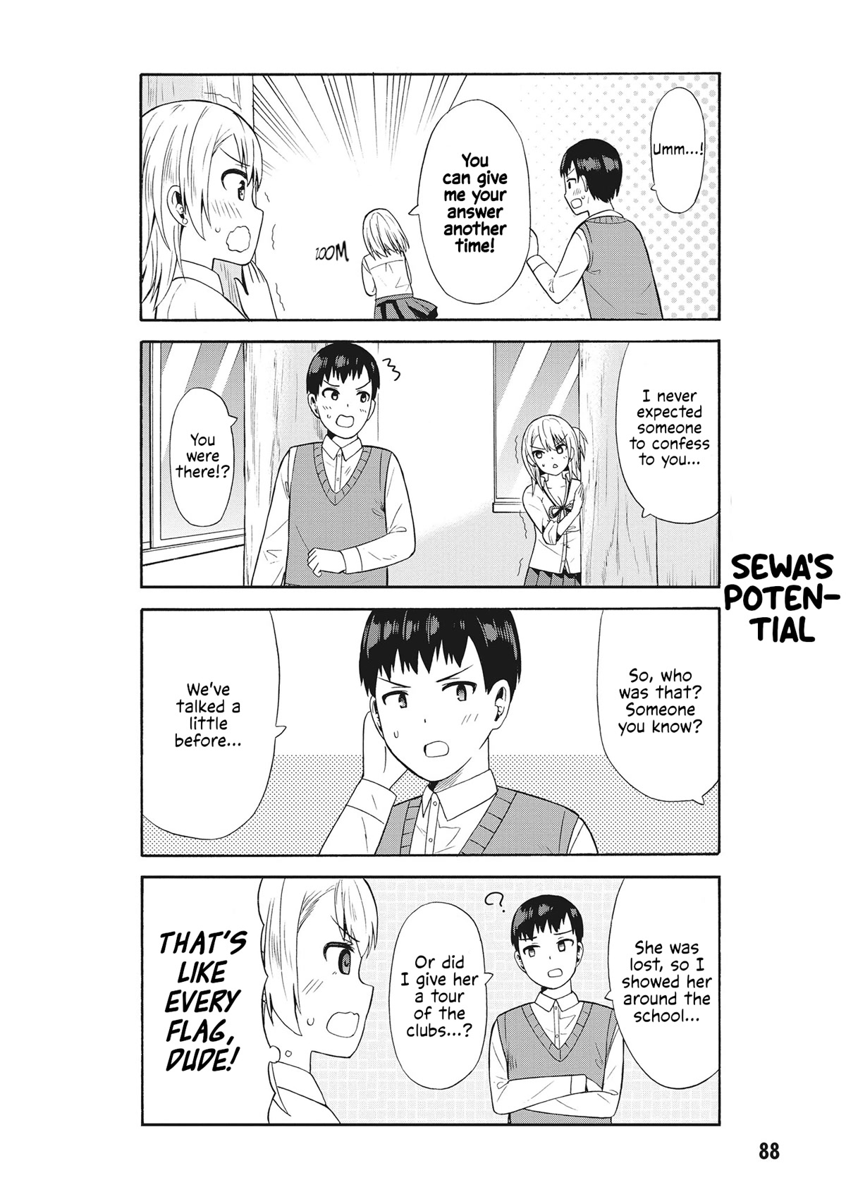 Usami-san Ha Kamawaretai! Chapter 60 page 2 - Chapter 60: Let's take a step forward!