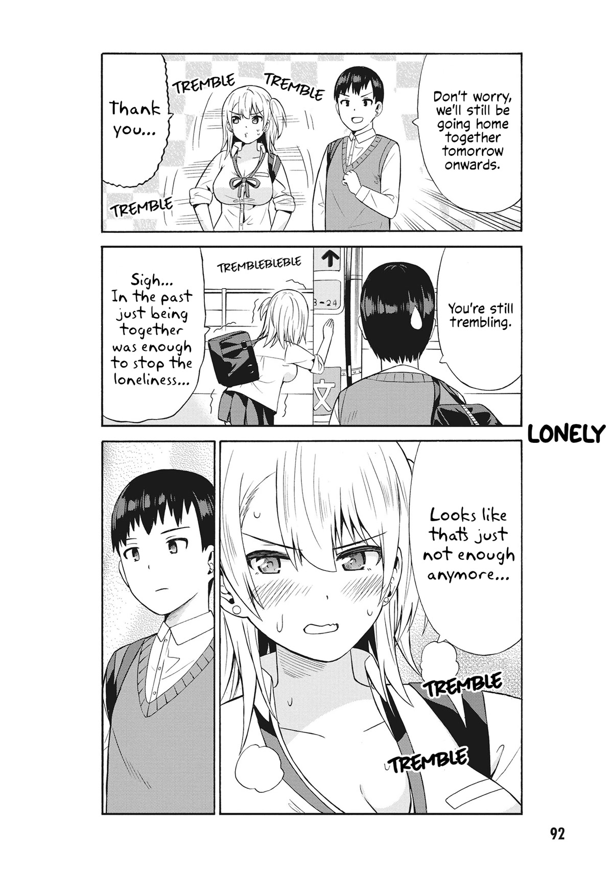 Usami-san Ha Kamawaretai! Chapter 60 page 6 - Chapter 60: Let's take a step forward!