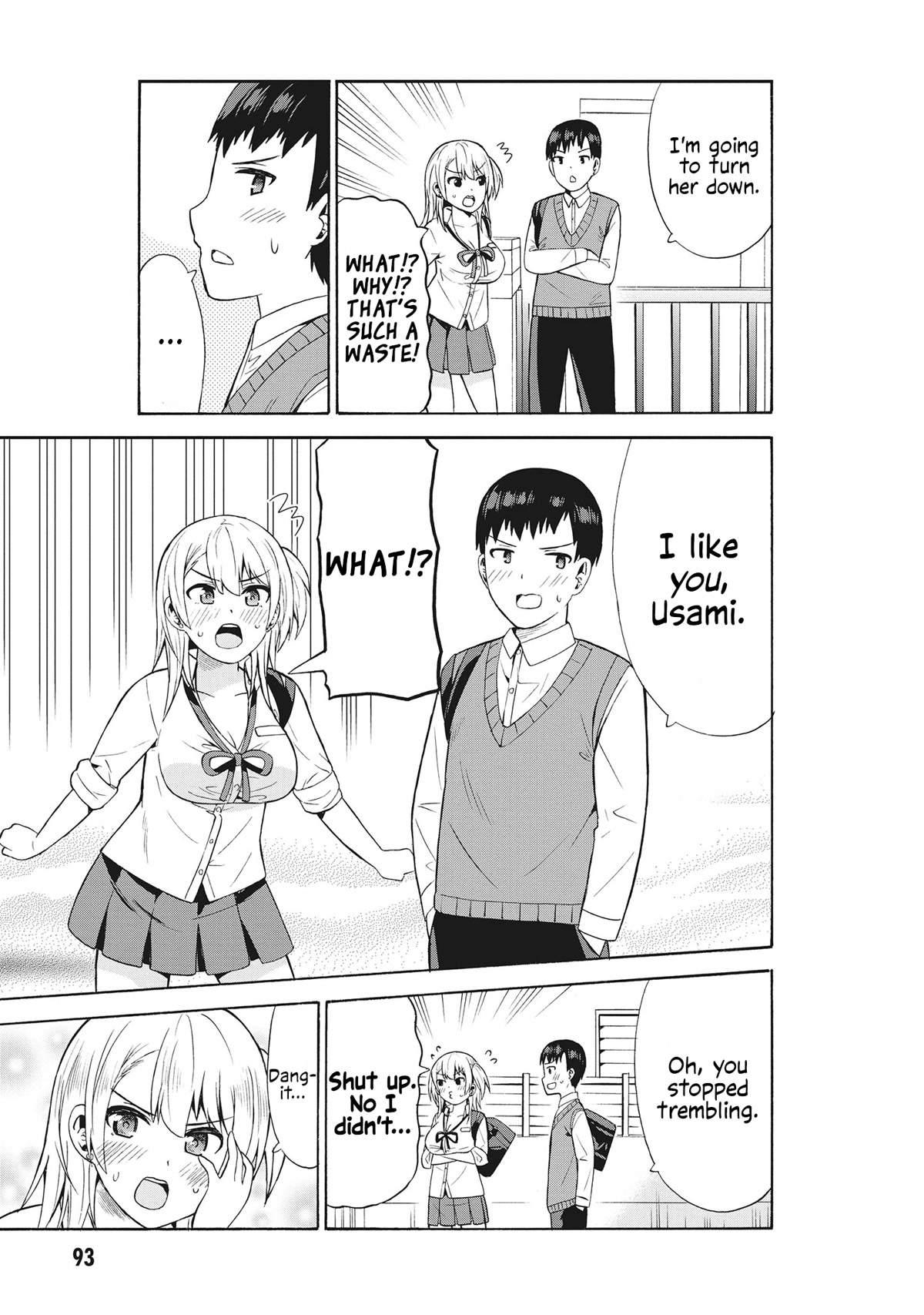 Usami-san Ha Kamawaretai! Chapter 60 page 7 - Chapter 60: Let's take a step forward!