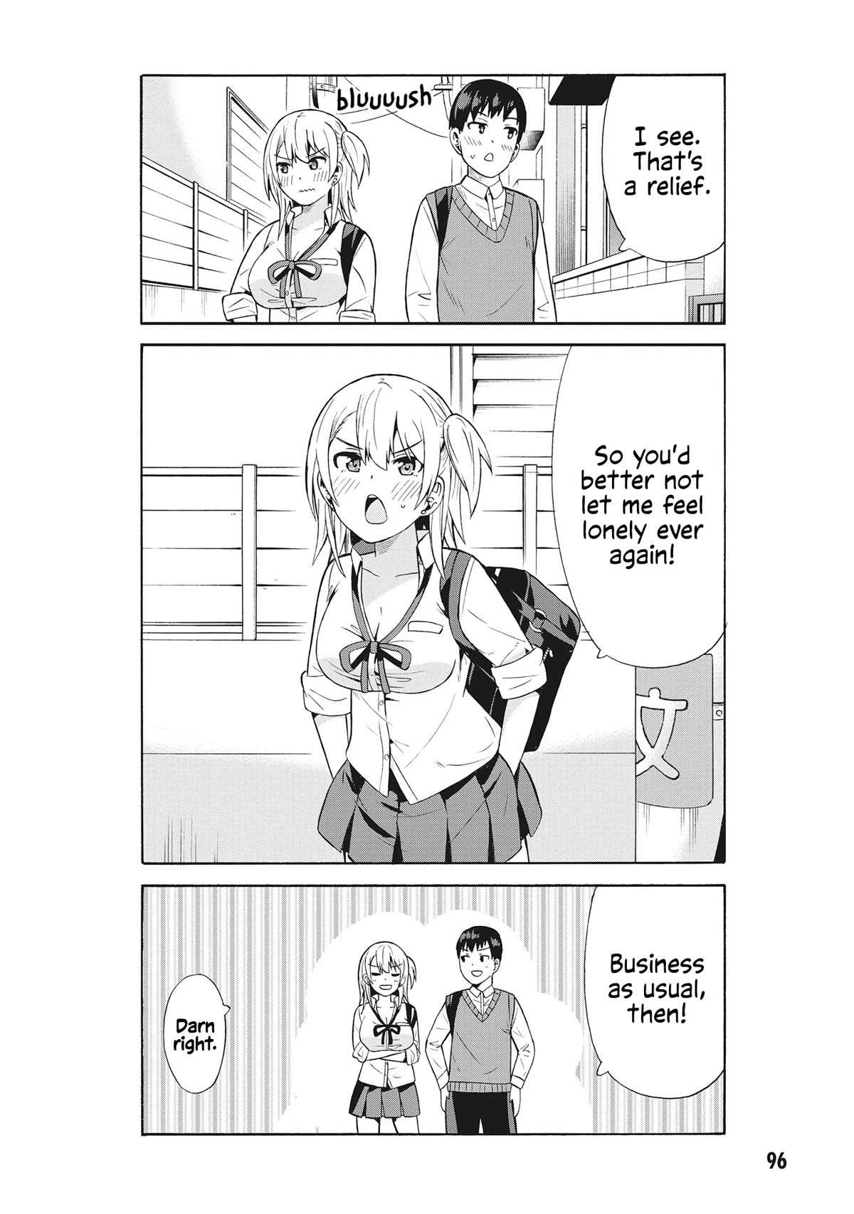 Usami-san Ha Kamawaretai! Chapter 60 page 9 - Chapter 60: Let's take a step forward!