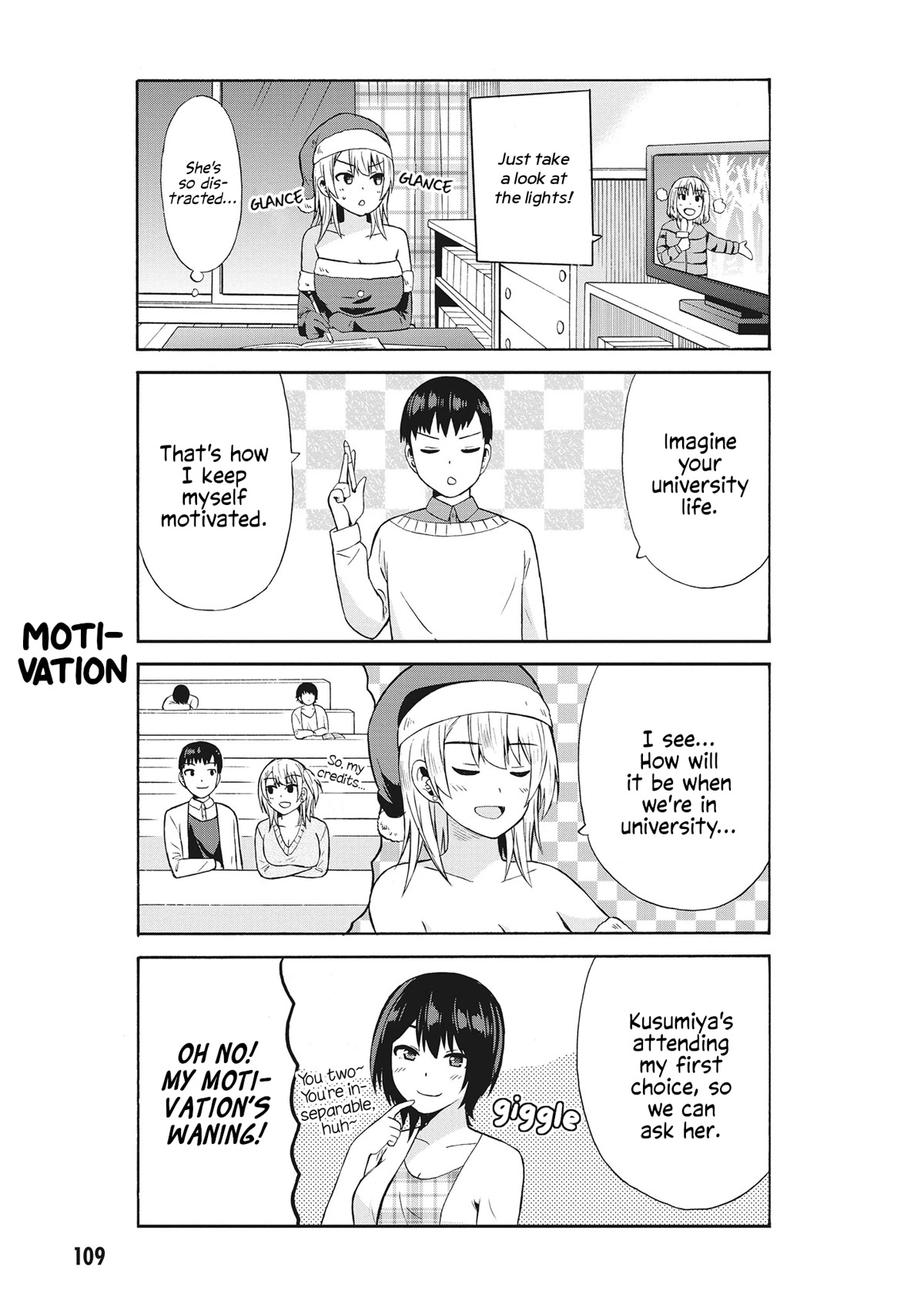 Usami-san Ha Kamawaretai! Chapter 62 page 3 - Chapter 62: I wanna get into the Christmas spirit!