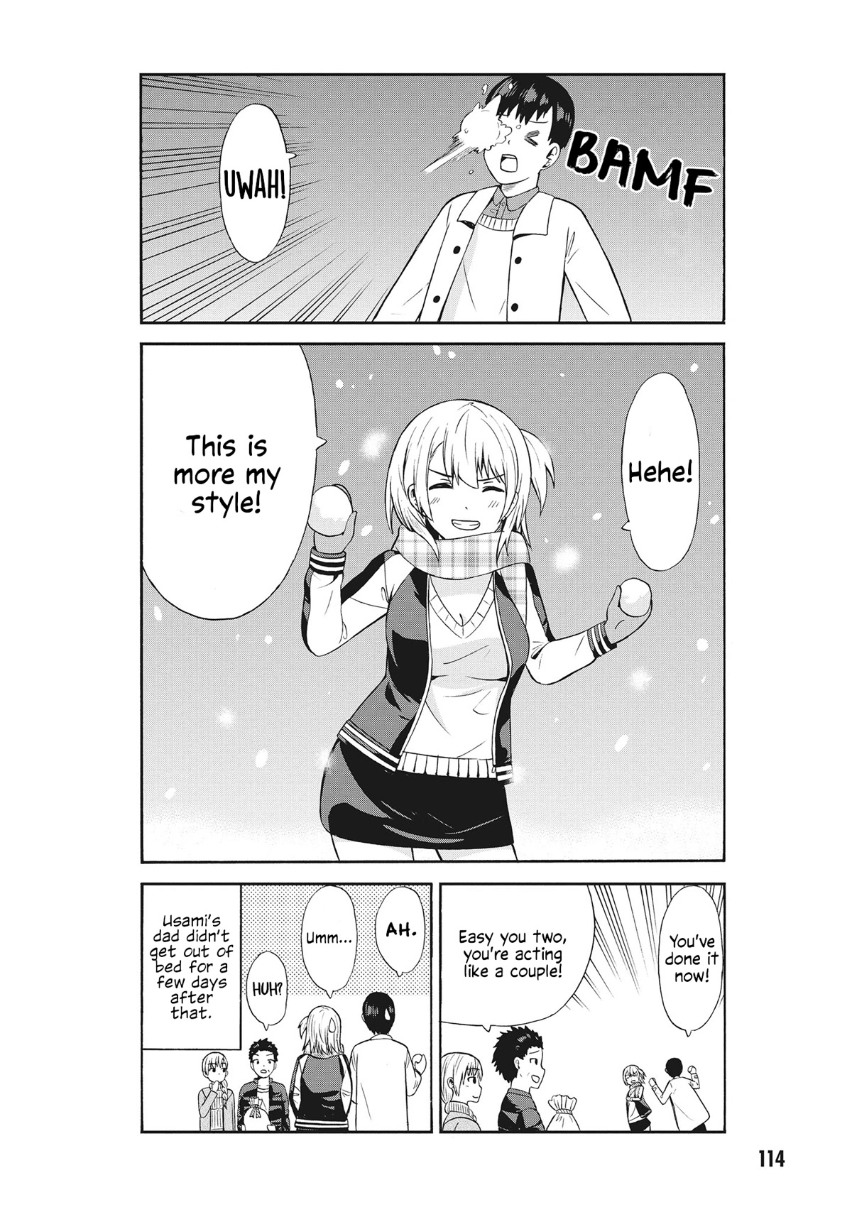 Usami-san Ha Kamawaretai! Chapter 62 page 8 - Chapter 62: I wanna get into the Christmas spirit!