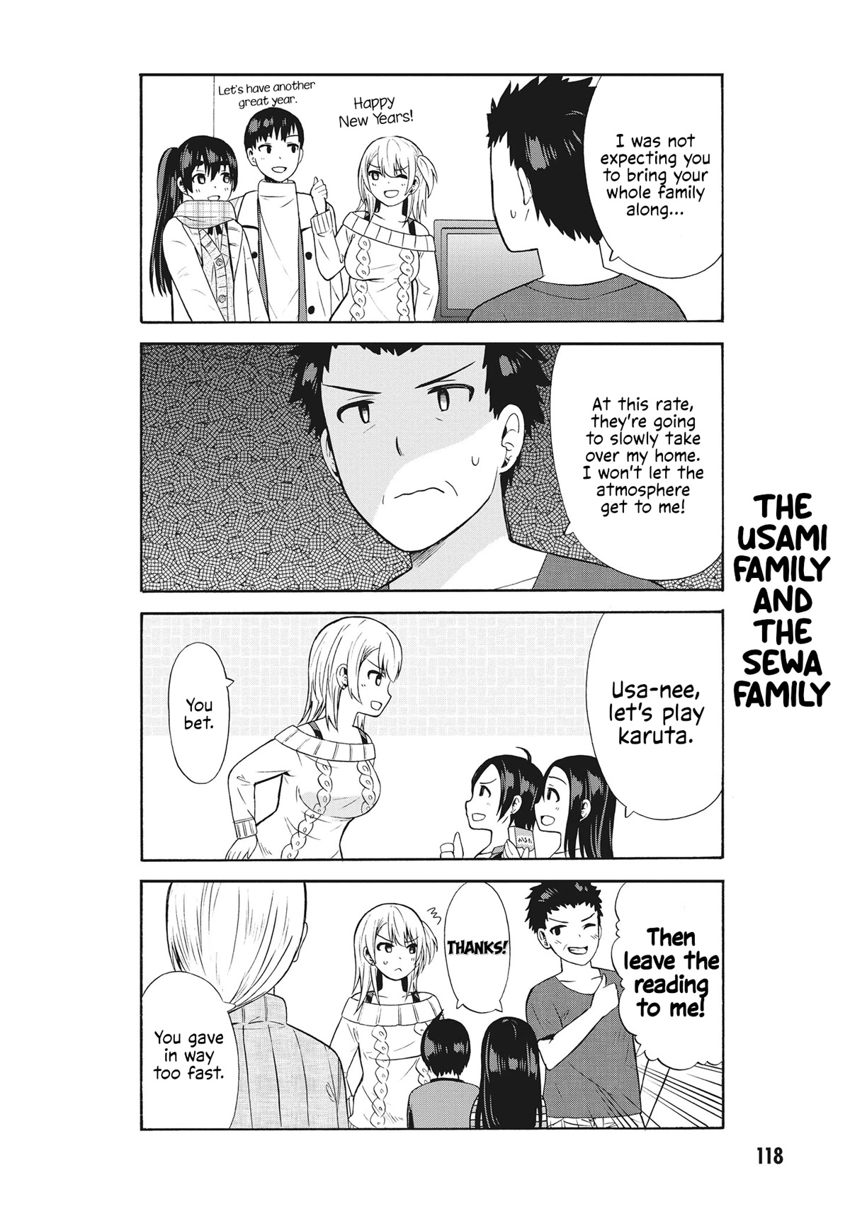 Usami-san Ha Kamawaretai! Chapter 63 page 2 - Chapter 63: The grand family meeting is about to begin!